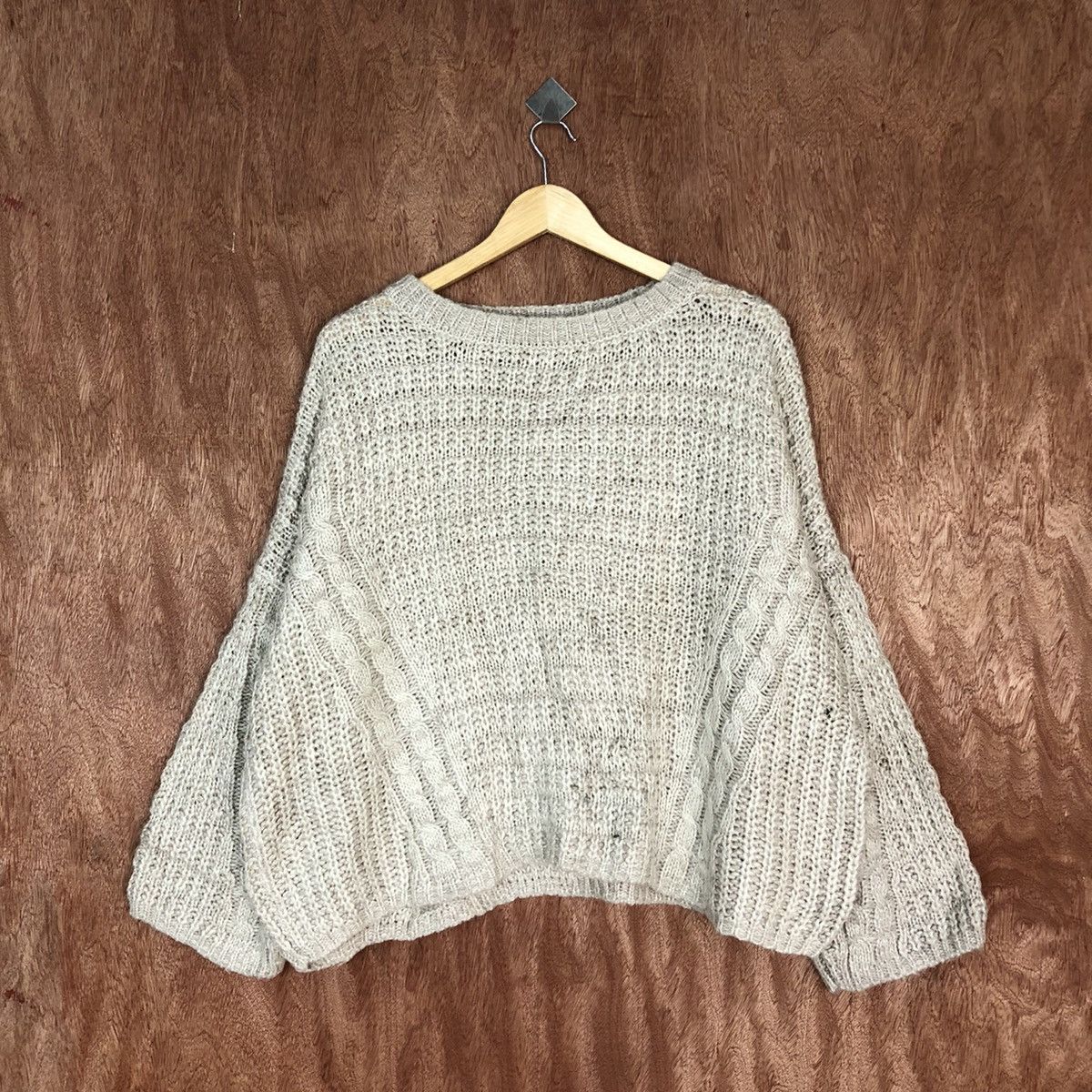 Homespun Knitwear Japan Soft Fur Shag Shaggy Knitwear #H416 Size US M / EU 48-50 / 2 - 1 Thumbnail