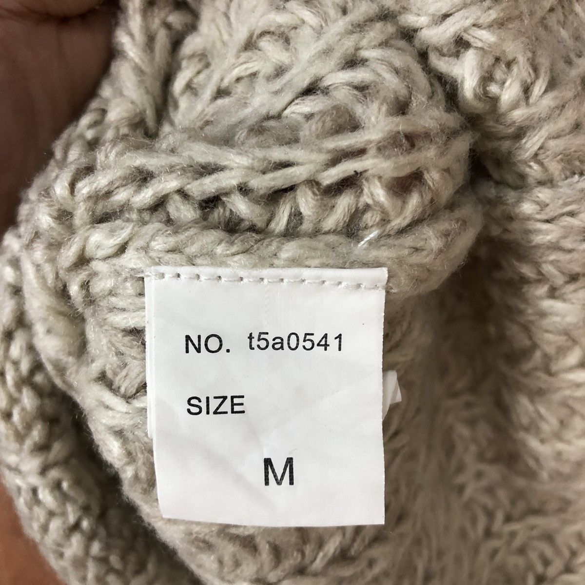 Homespun Knitwear Japan Soft Fur Shag Shaggy Knitwear #H416 Size US M / EU 48-50 / 2 - 11 Thumbnail