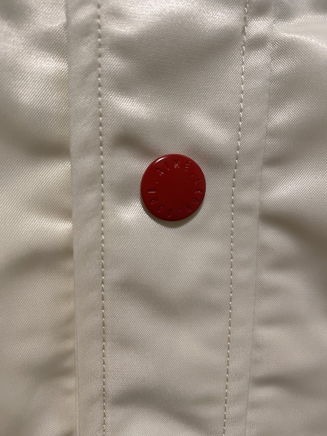 Aime Leon Dore × New Balance ALD / New Balance Team Jacket Satin White Varsity Coach Size US M / EU 48-50 / 2 - 7 Thumbnail