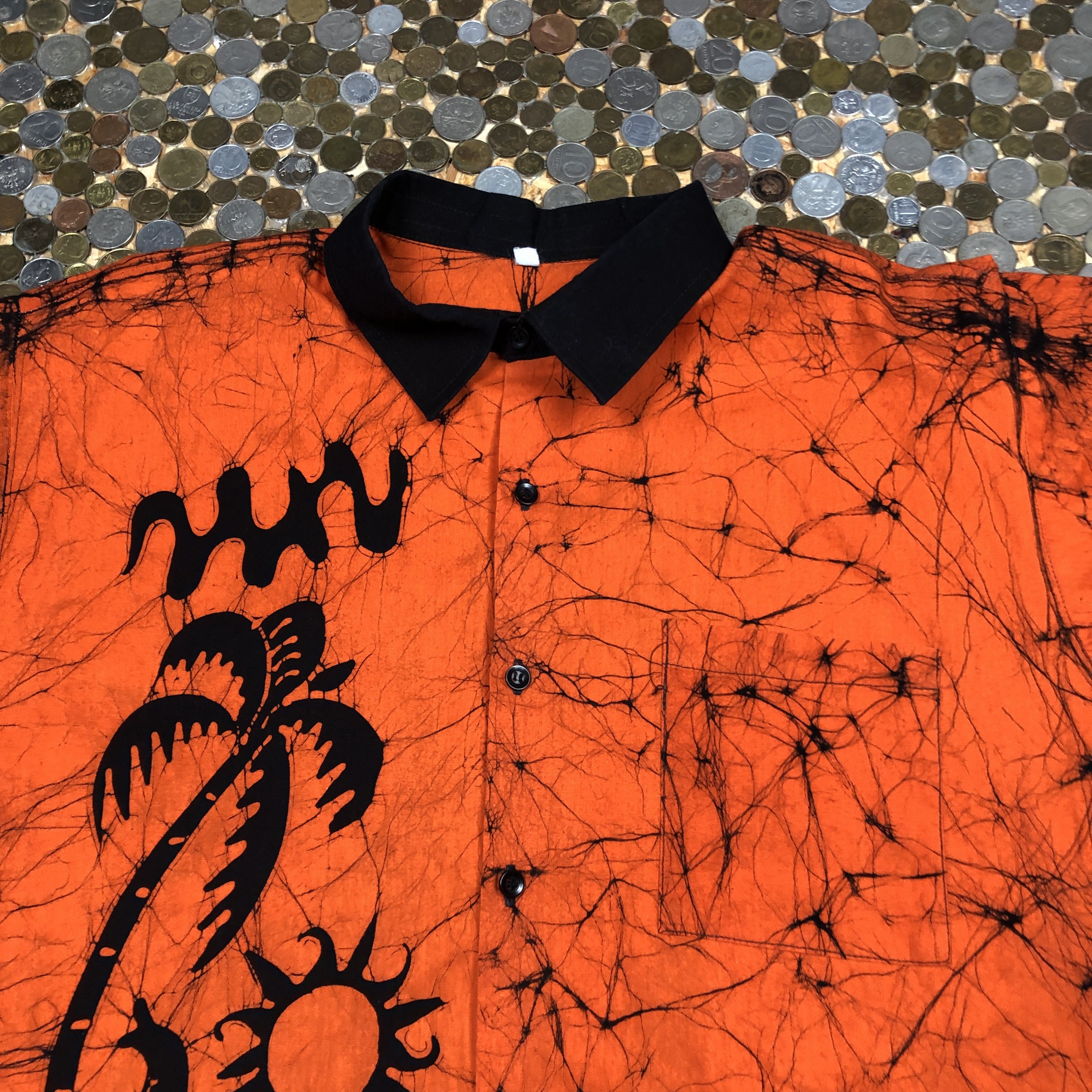 Vintage Elephant Vintage Short Sleeve Shirt Size US L / EU 52-54 / 3 - 3 Thumbnail