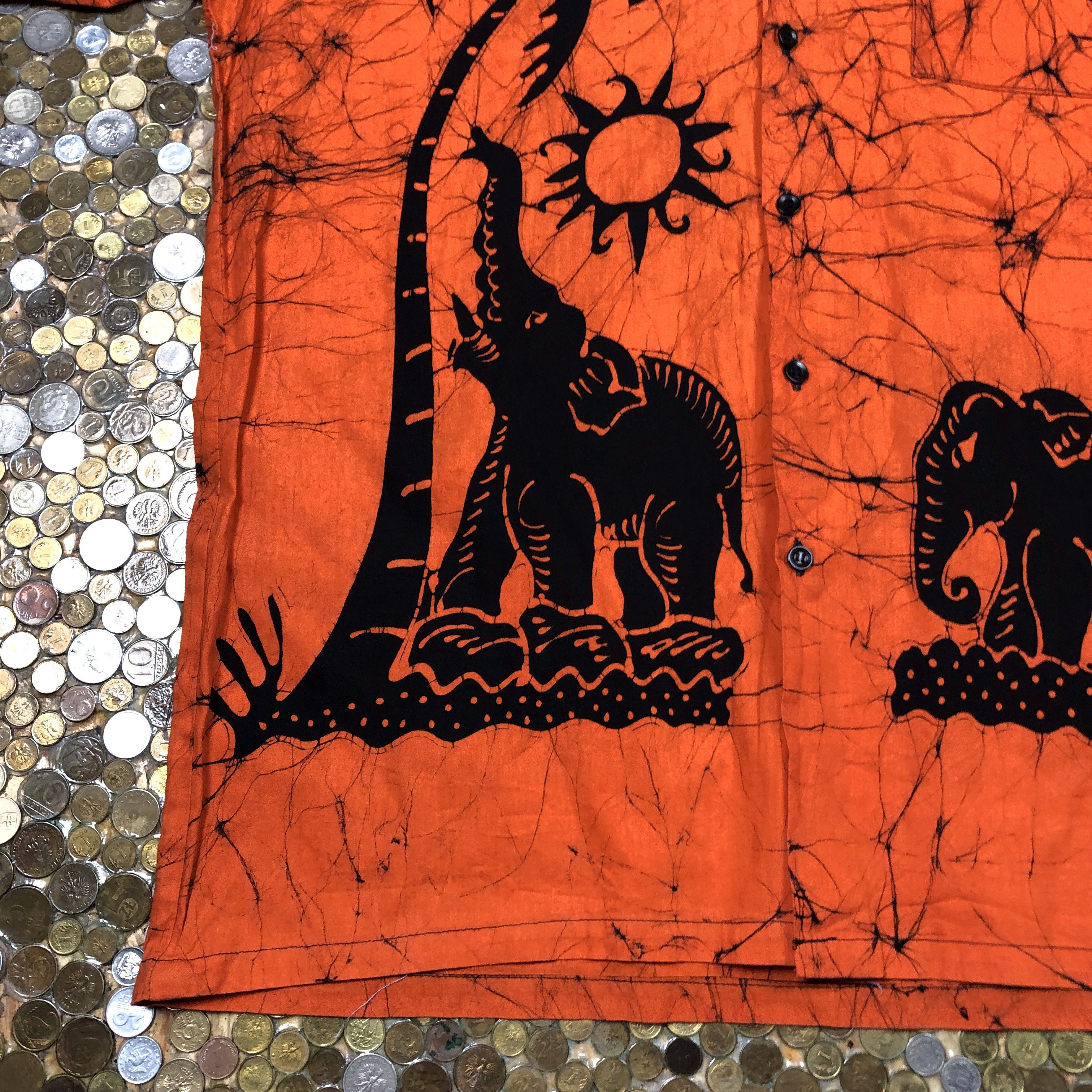 Vintage Elephant Vintage Short Sleeve Shirt Size US L / EU 52-54 / 3 - 2 Thumbnail