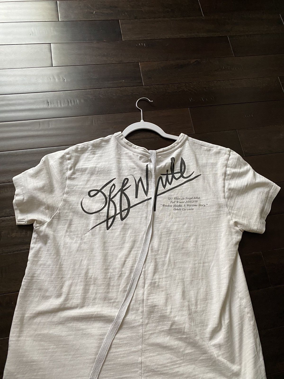 Off-White Off-White Fall/Winter 2015 Hail Mary Tee Size US S / EU 44-46 / 1 - 2 Thumbnail