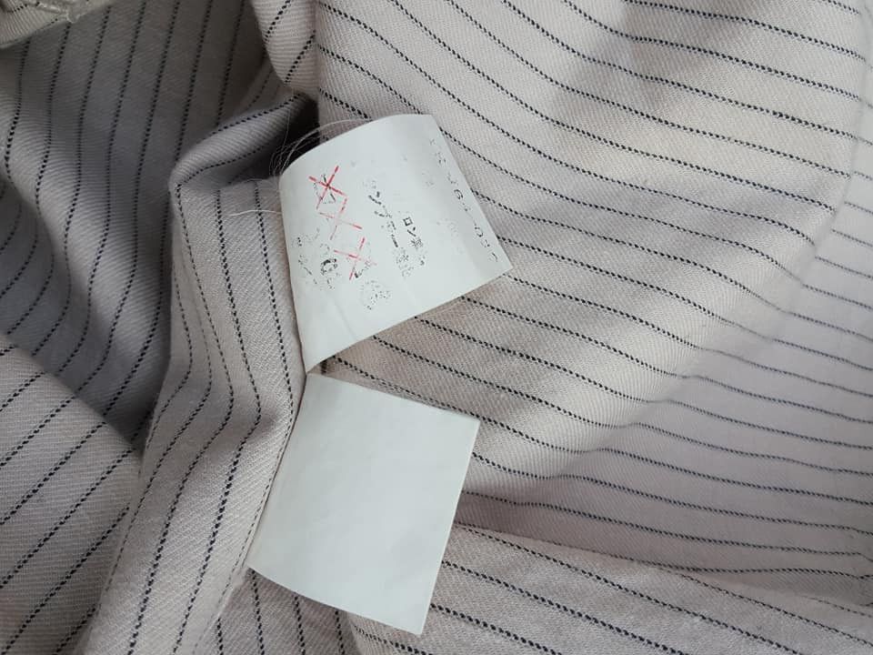 Yohji Yamamoto Y's Yohji Yamamoto Pin Stripe Light Coat Jacket Size US L / EU 52-54 / 3 - 15 Thumbnail