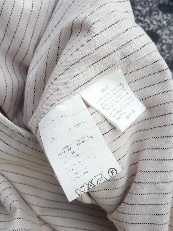 Yohji Yamamoto Y's Yohji Yamamoto Pin Stripe Light Coat Jacket Size US L / EU 52-54 / 3 - 13 Thumbnail