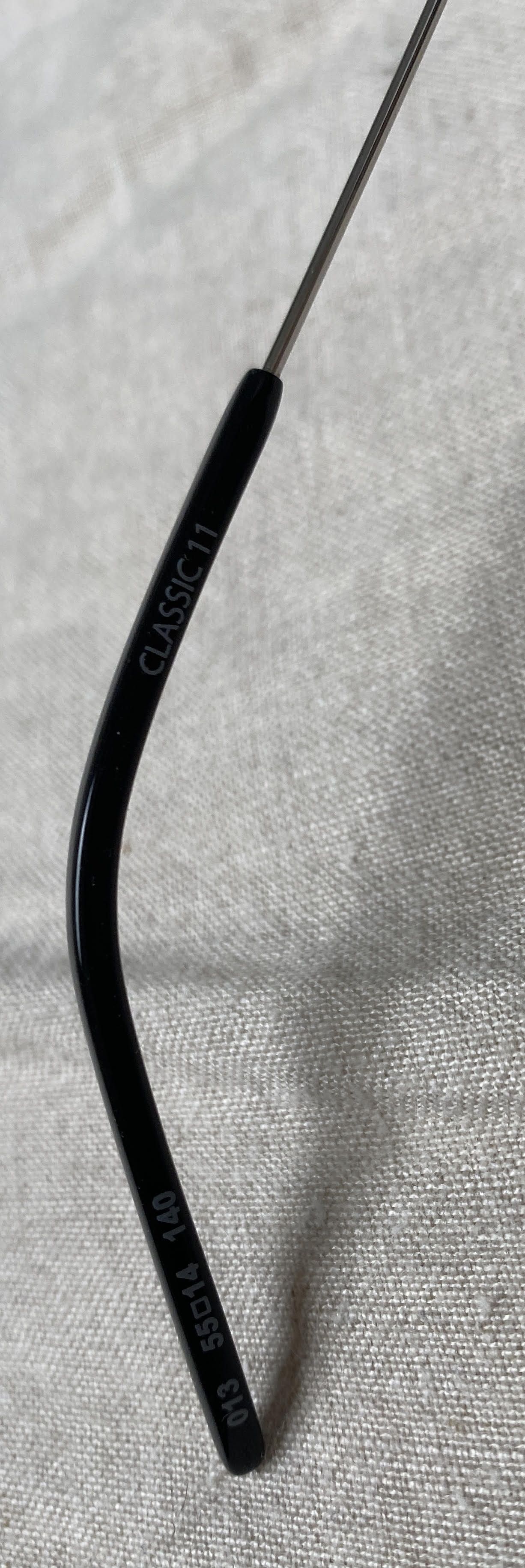 Saint Laurent Paris CLASSIC 11 013 55mm-14 140 Silver / Green Sunglasses Size ONE SIZE - 4 Thumbnail