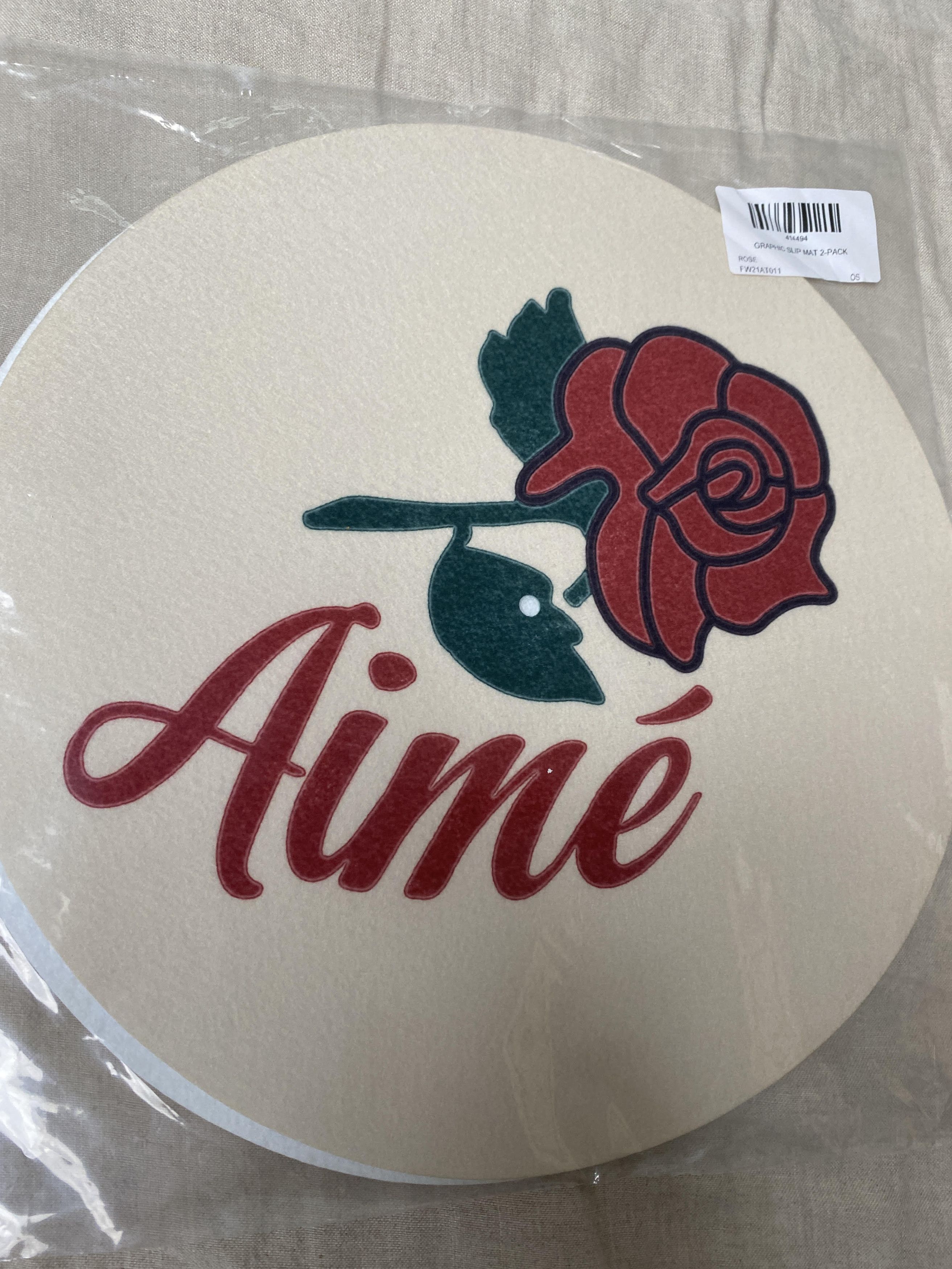 Aime Leon Dore Aime leon Dore Graphic Slip Mats ALD Rose Size ONE SIZE - 2 Thumbnail