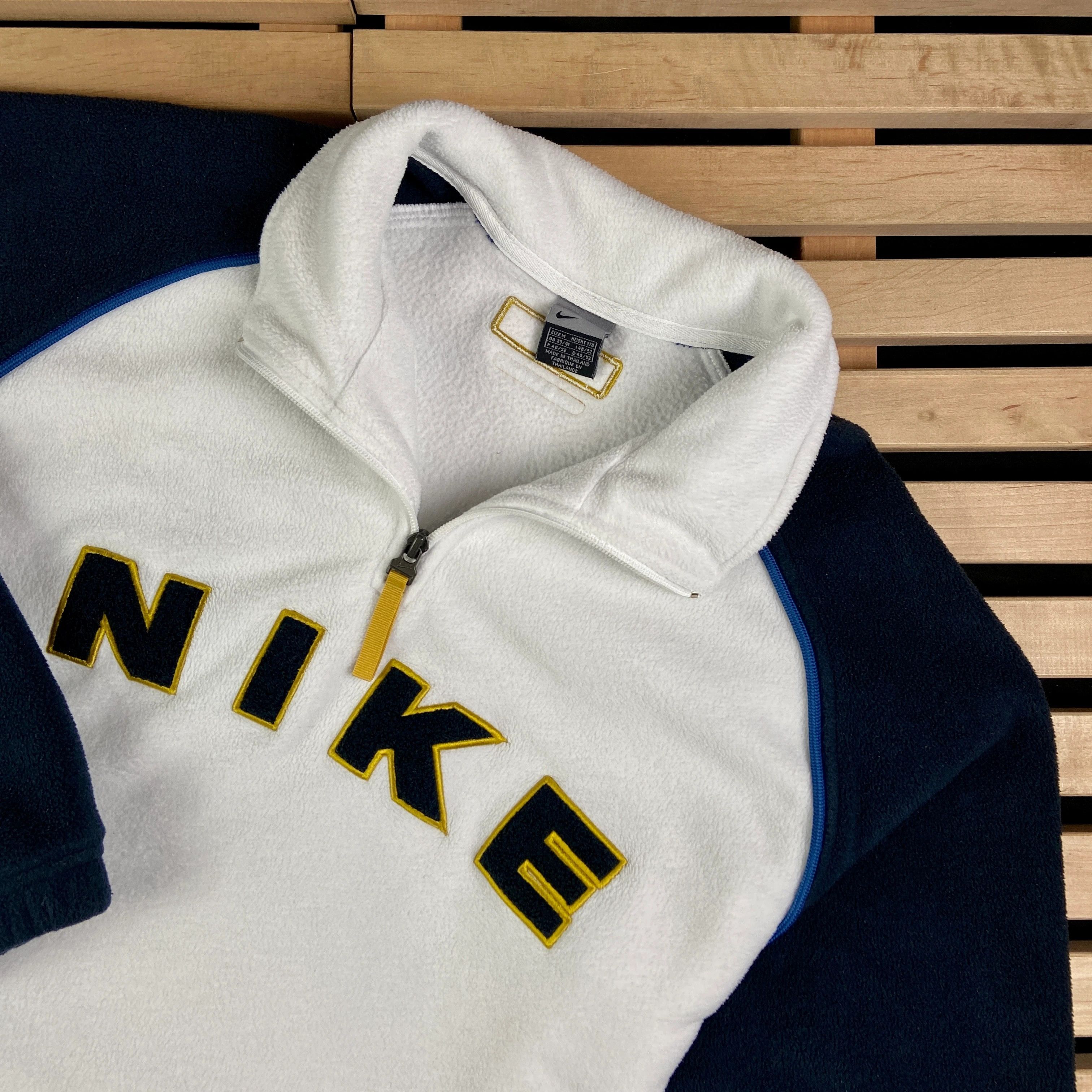 Nike × Vintage Fleece Pullover Sweatshirt Nike Vintage Big Print Size M Size US M / EU 48-50 / 2 - 2 Thumbnail
