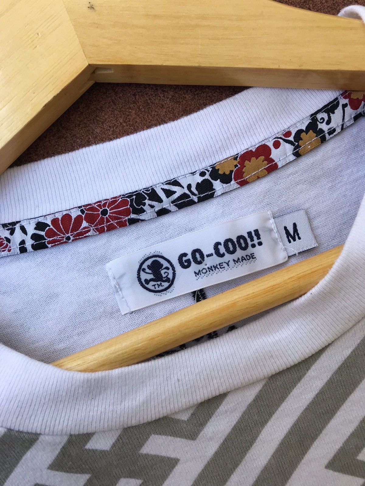 Japanese Brand Go-Coo Monkey Made Embroidery Sukajan Tee Size US M / EU 48-50 / 2 - 10 Thumbnail