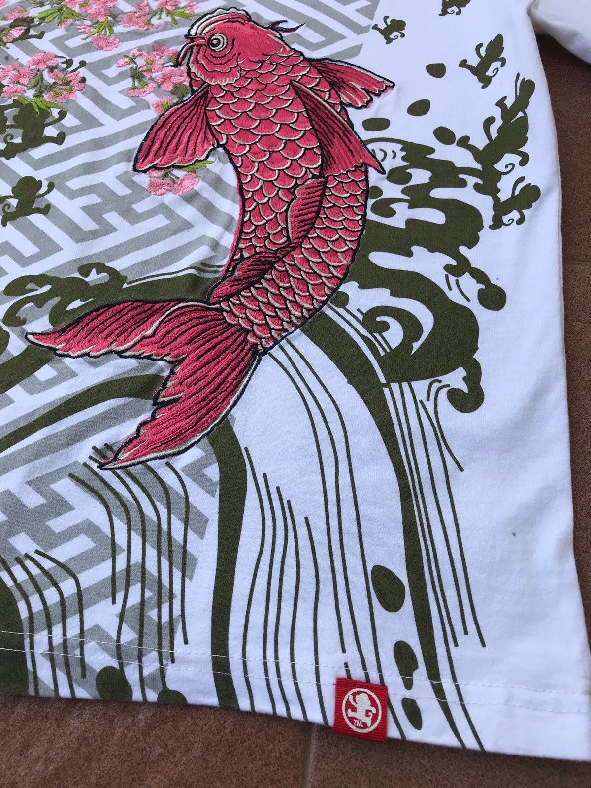 Japanese Brand Go-Coo Monkey Made Embroidery Sukajan Tee Size US M / EU 48-50 / 2 - 3 Thumbnail