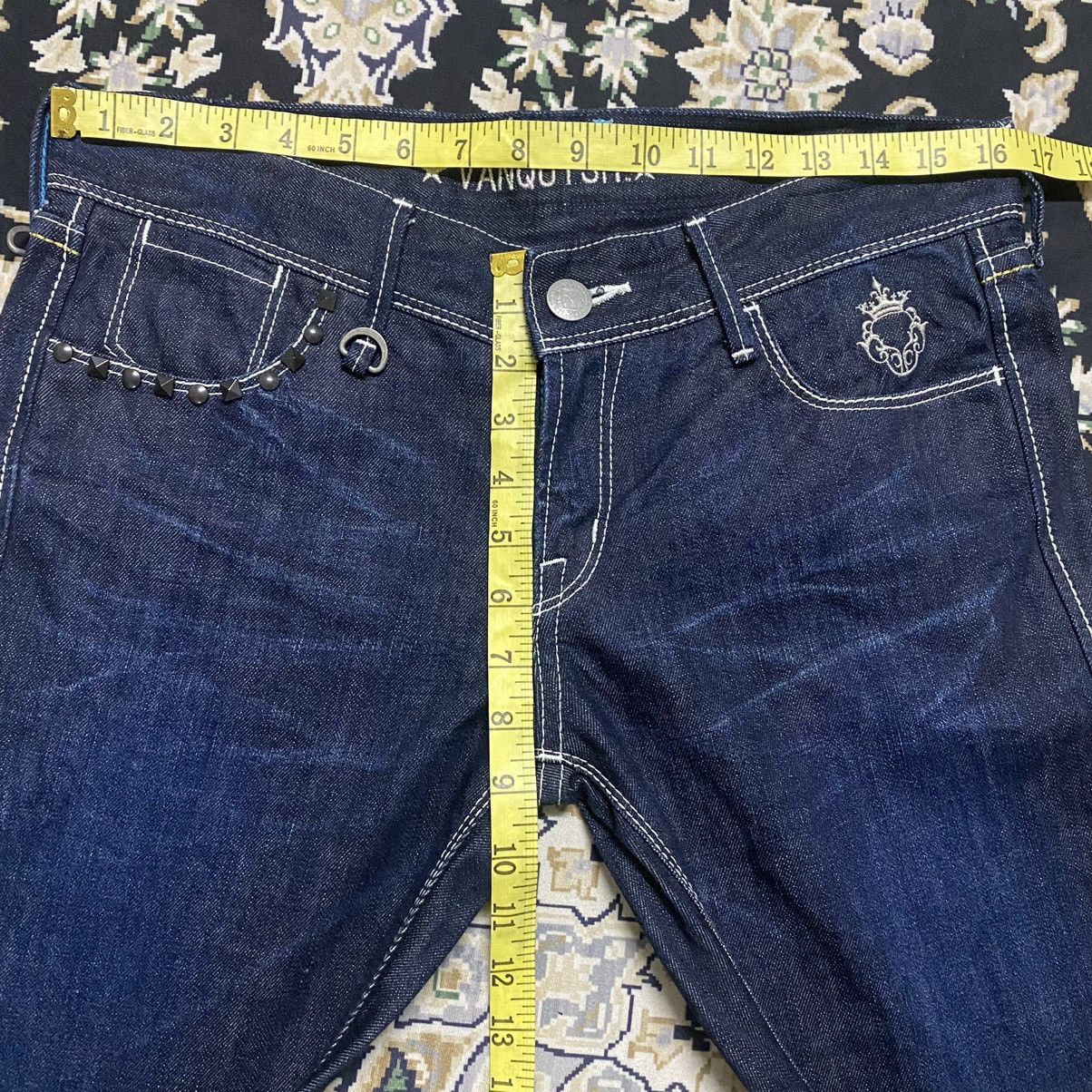 Murder License Murder license x Vanquish Spike Denim Skinny Jeans Size US 31 - 19 Thumbnail