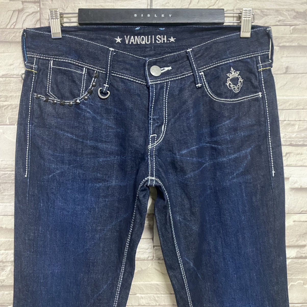 Murder License Murder license x Vanquish Spike Denim Skinny Jeans Size US 31 - 4 Thumbnail