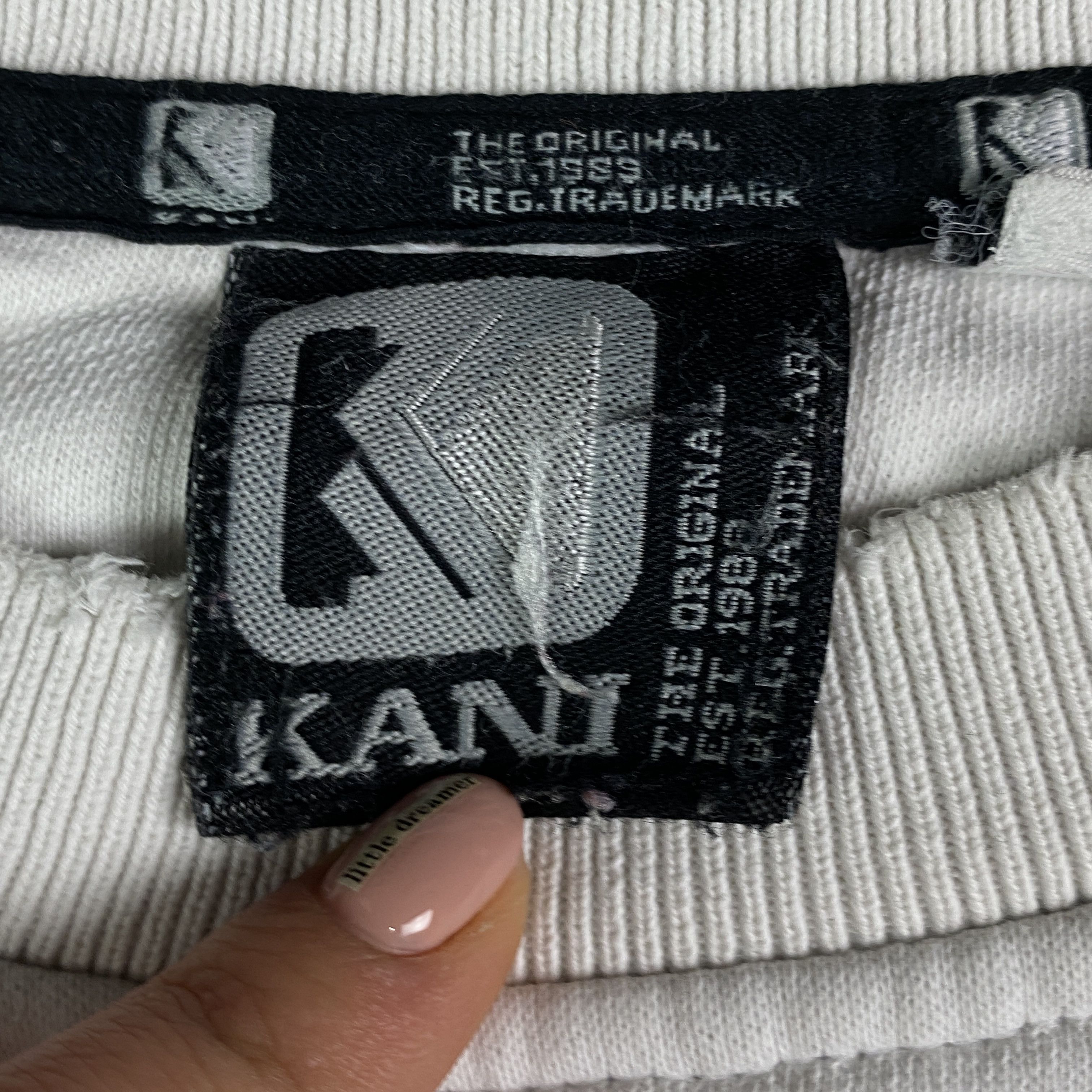 Karl Kani × Vintage Mens Sweatshirt Karl Kani Vintage Big Logo Size M Size US M / EU 48-50 / 2 - 9 Thumbnail