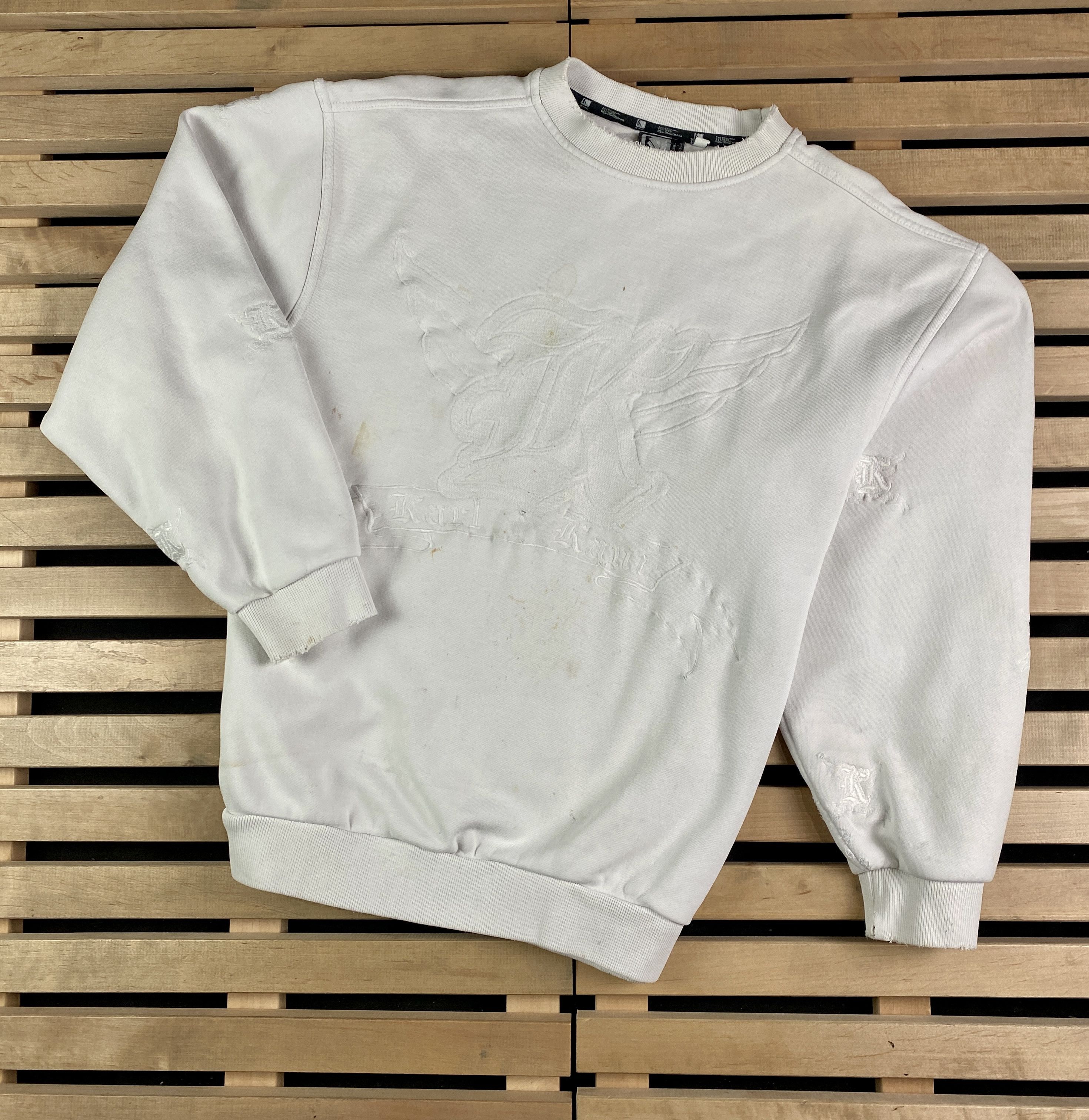Karl Kani × Vintage Mens Sweatshirt Karl Kani Vintage Big Logo Size M Size US M / EU 48-50 / 2 - 1 Thumbnail