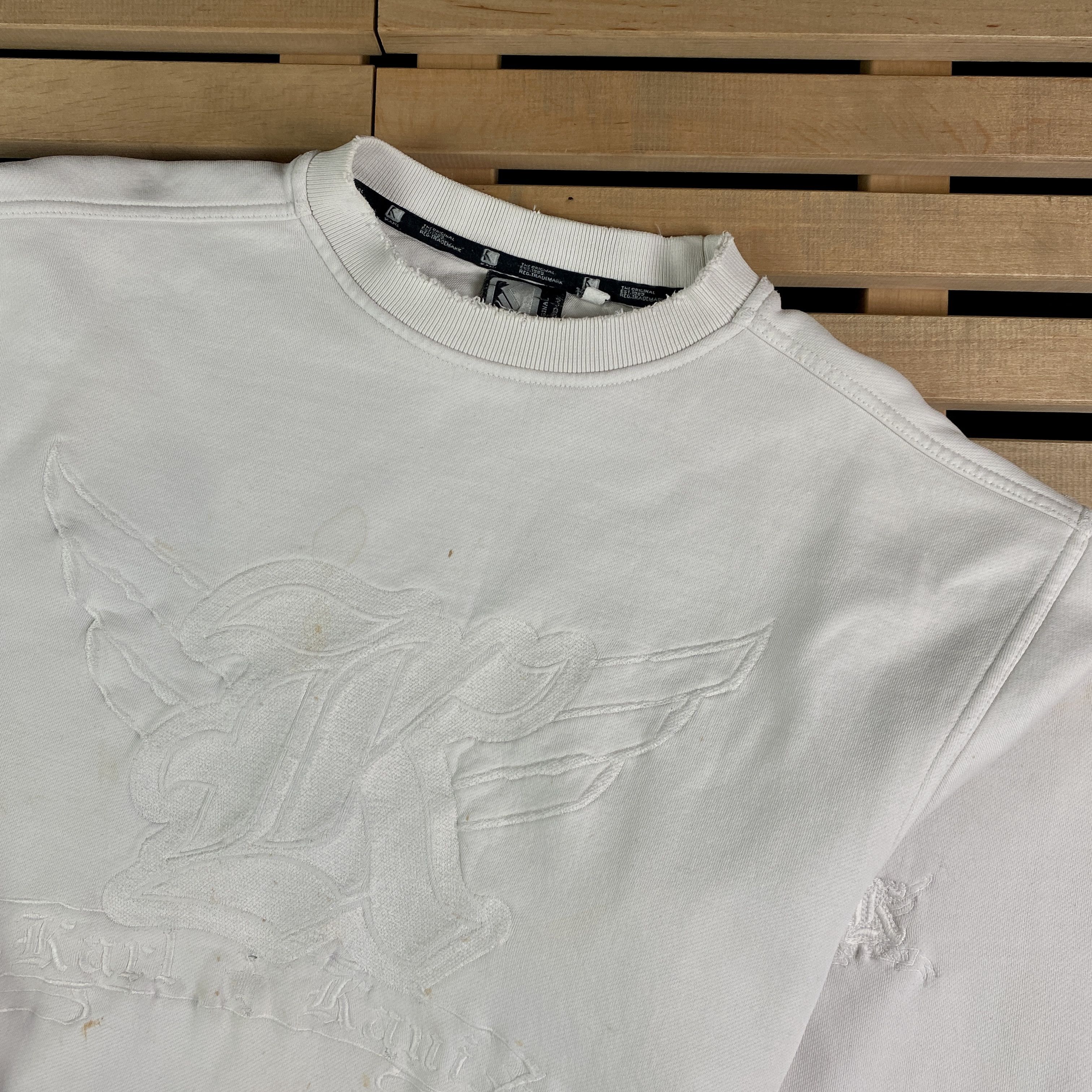 Karl Kani × Vintage Mens Sweatshirt Karl Kani Vintage Big Logo Size M Size US M / EU 48-50 / 2 - 2 Thumbnail