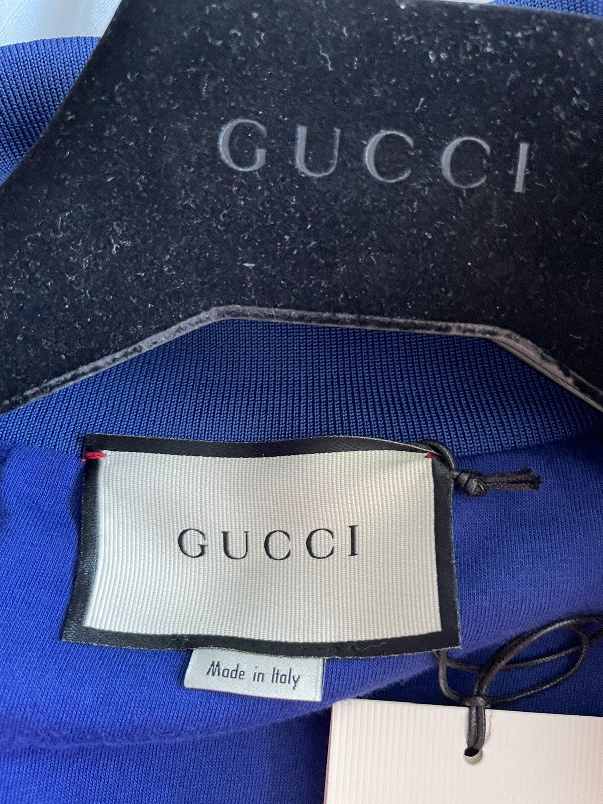 Gucci Super Limited Gucci Runway Logo Velvet Velour Track Jacket Size US XL / EU 56 / 4 - 12 Thumbnail