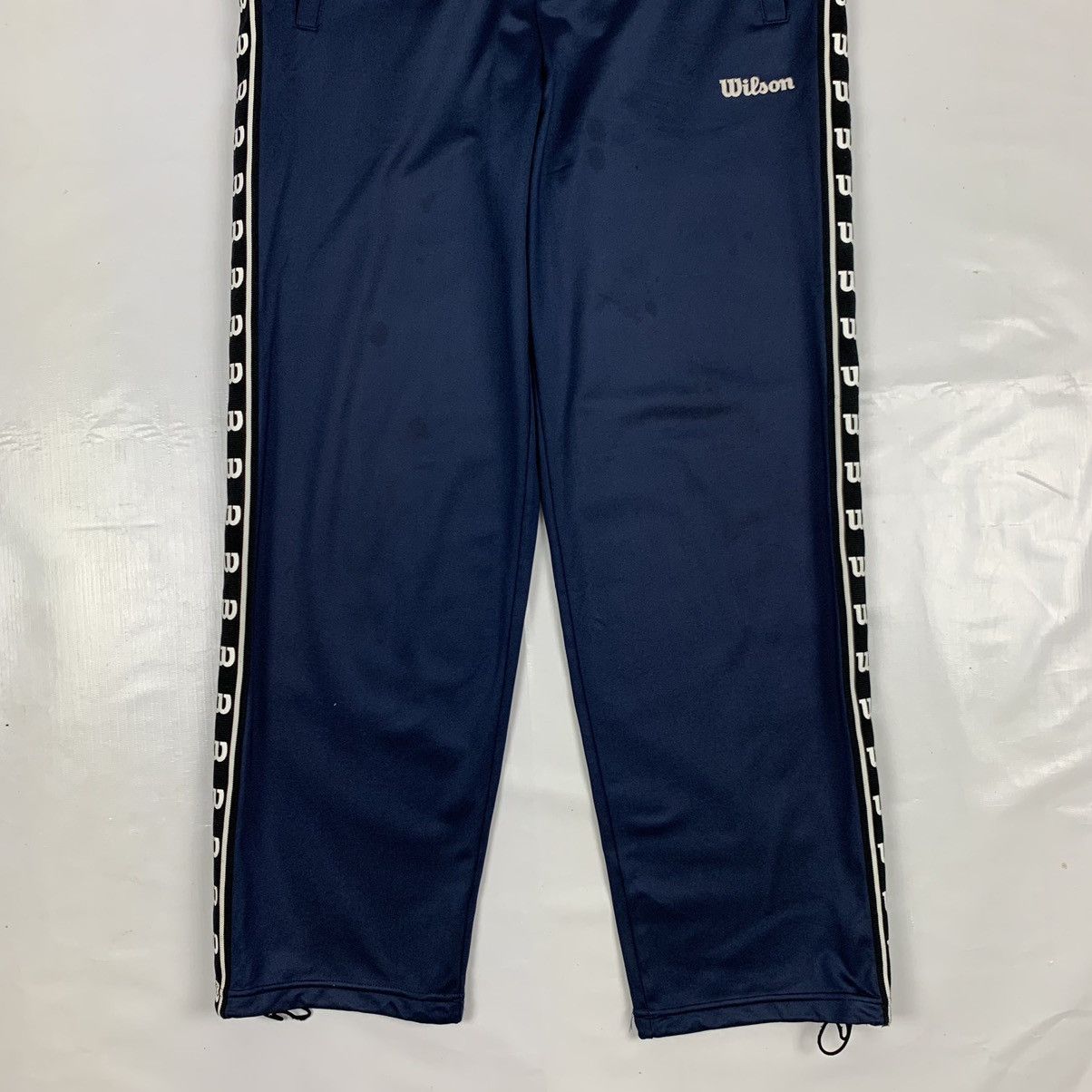 Vintage Vintage Wilson Side Logo Track Pant Size US 37 - 3 Thumbnail