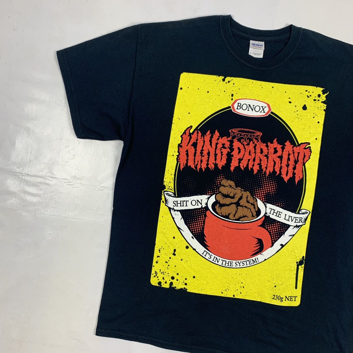 Band Tees Vintage King Parrot Metal Band Shirt Size US XL / EU 56 / 4 - 2 Thumbnail
