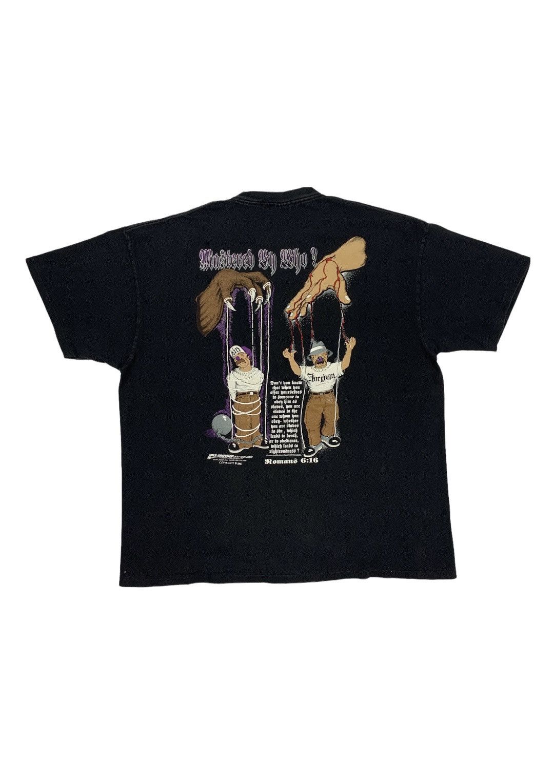 Vintage Vintage 1995 Puppet Graphic Pop Art Shirt Size US XXL / EU 58 / 5 - 1 Thumbnail