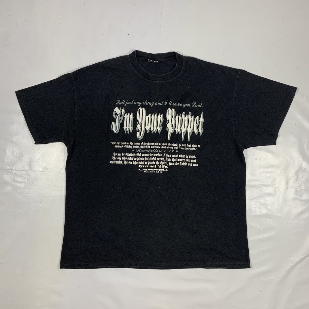 Vintage Vintage 1995 Puppet Graphic Pop Art Shirt Size US XXL / EU 58 / 5 - 5 Thumbnail
