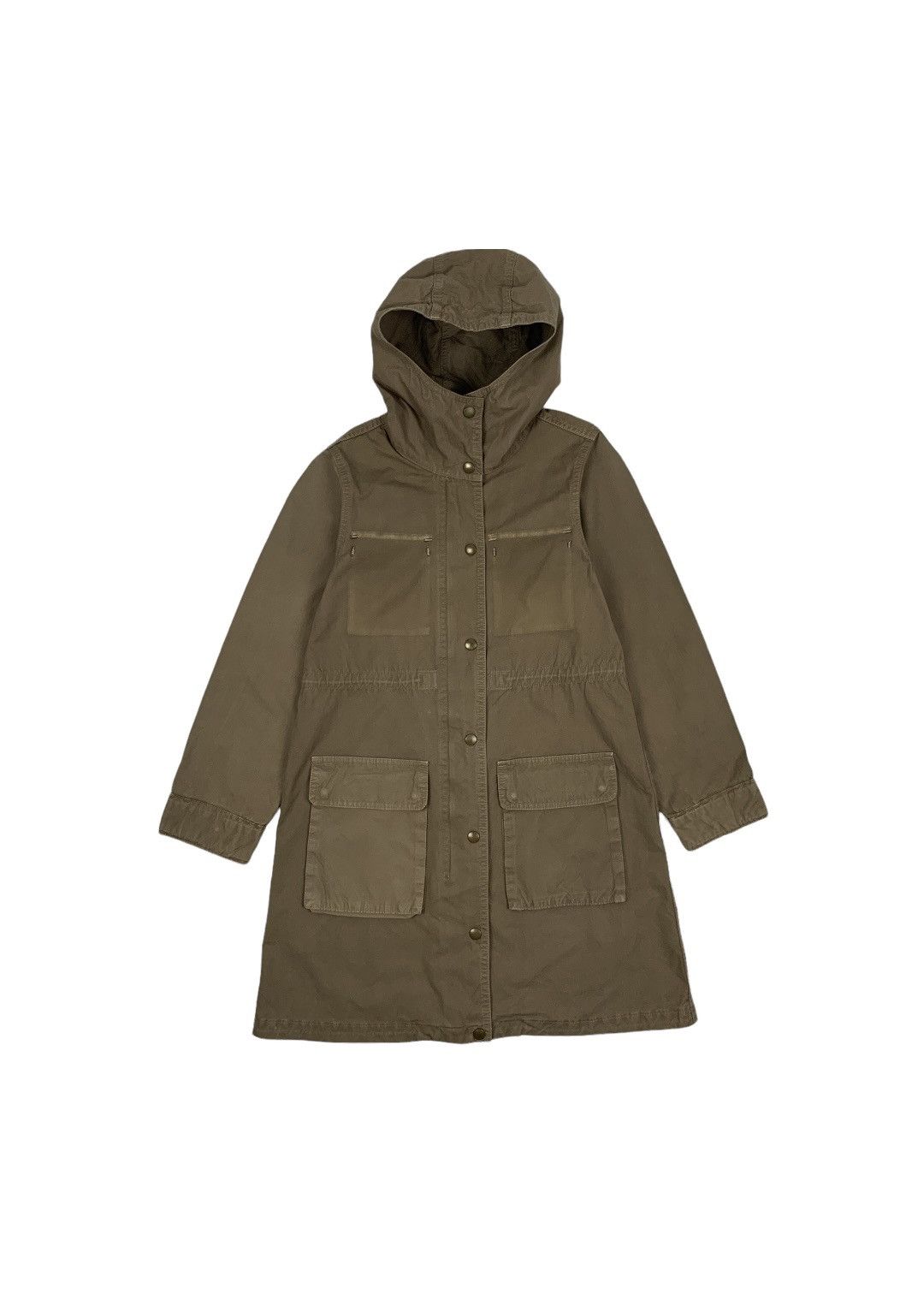 Japanese Brand Vintage IENA Japanese Brand Snap Button Zipper Parka Jacket Size US S / EU 44-46 / 1 - 1 Thumbnail