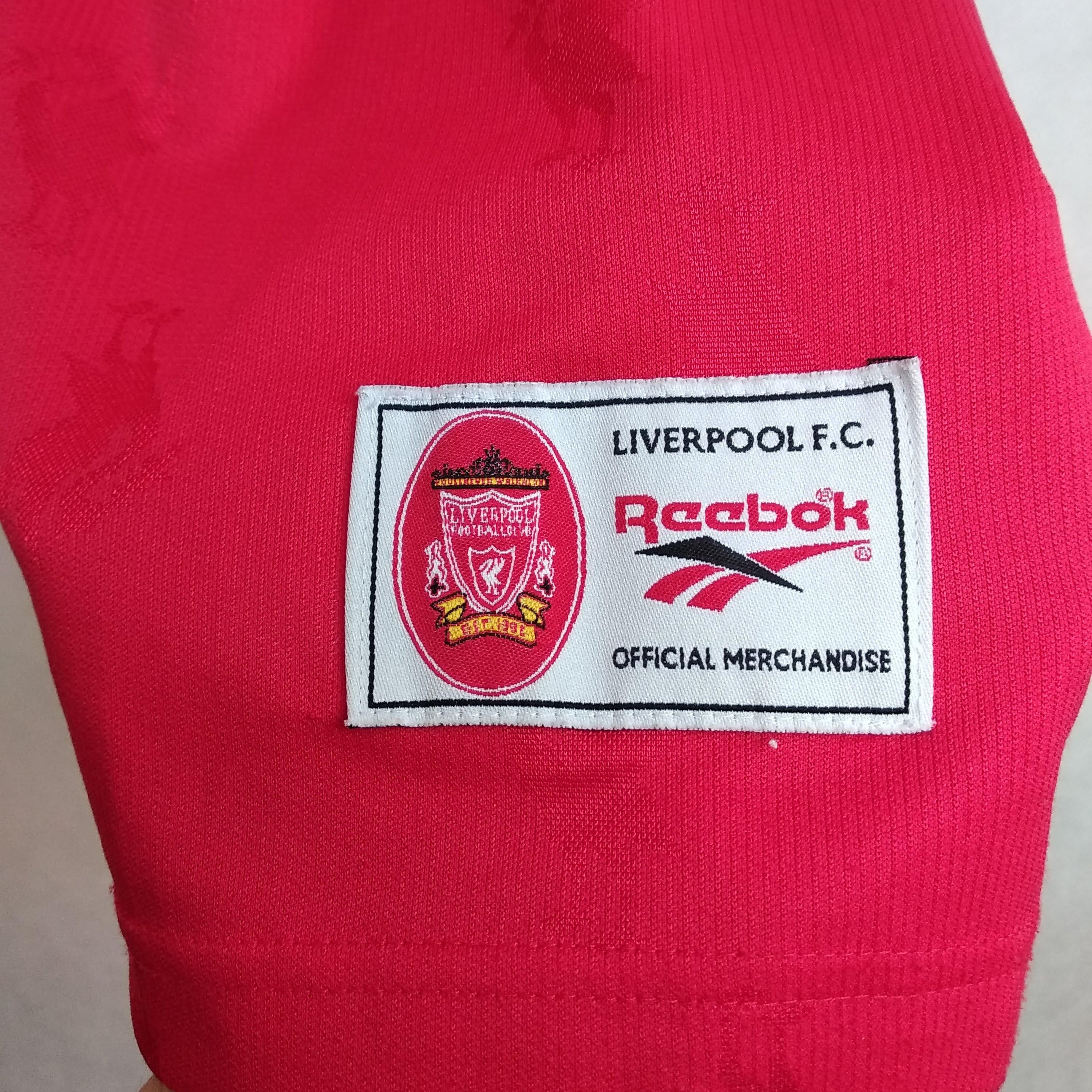 Vintage Vintage 90's Jersey Liverpool home 96'-98 Size US XL / EU 56 / 4 - 4 Thumbnail