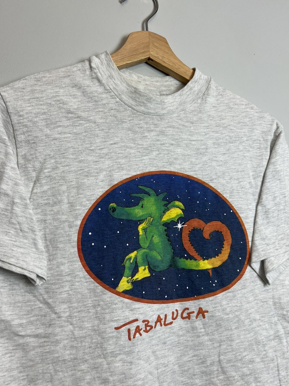 Cartoon Network Rare Vintage 90s Tabaluga Cartoon Movie Tshirt Grail Hype Size US S / EU 44-46 / 1 - 3 Thumbnail