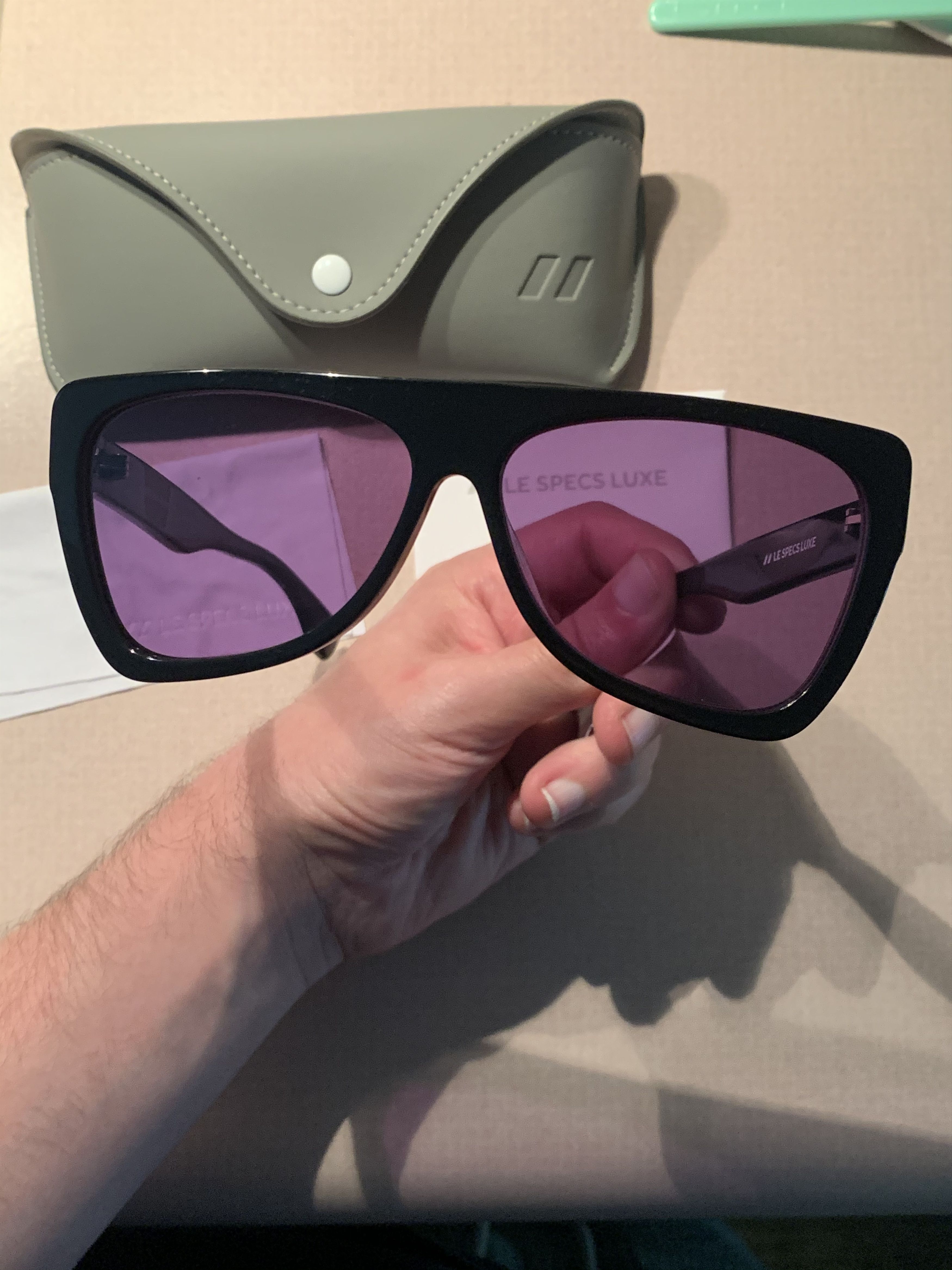 Designer × Le Specs *RARE* New Le Specs Luxe Sunglasses Size ONE SIZE - 4 Thumbnail