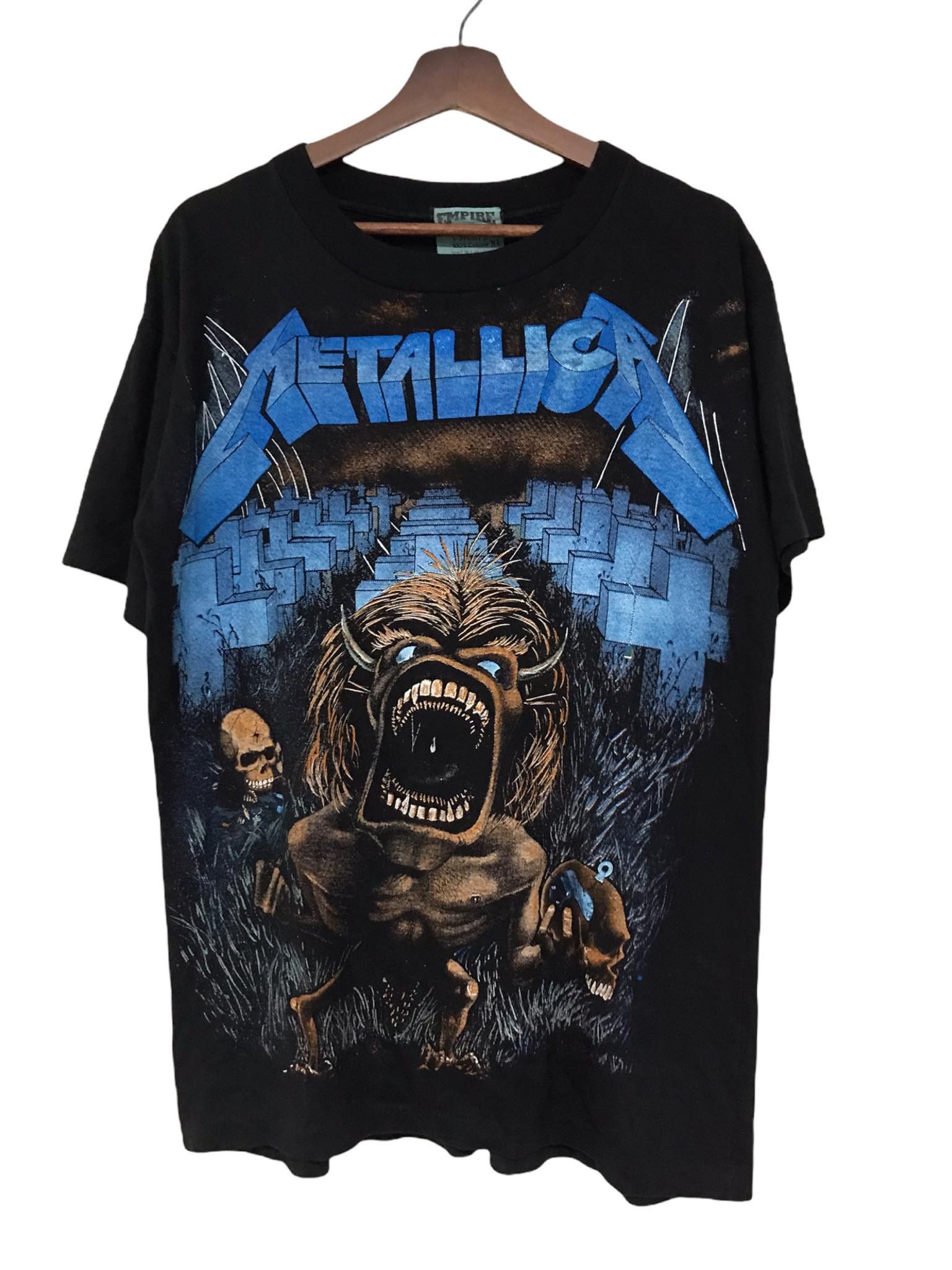 Vintage Metallica Empire bootleg 90s t shirt