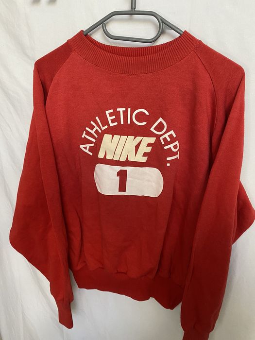 Nike Vintage 80s Nike Athletic Dept. Sweatshirt Grailed