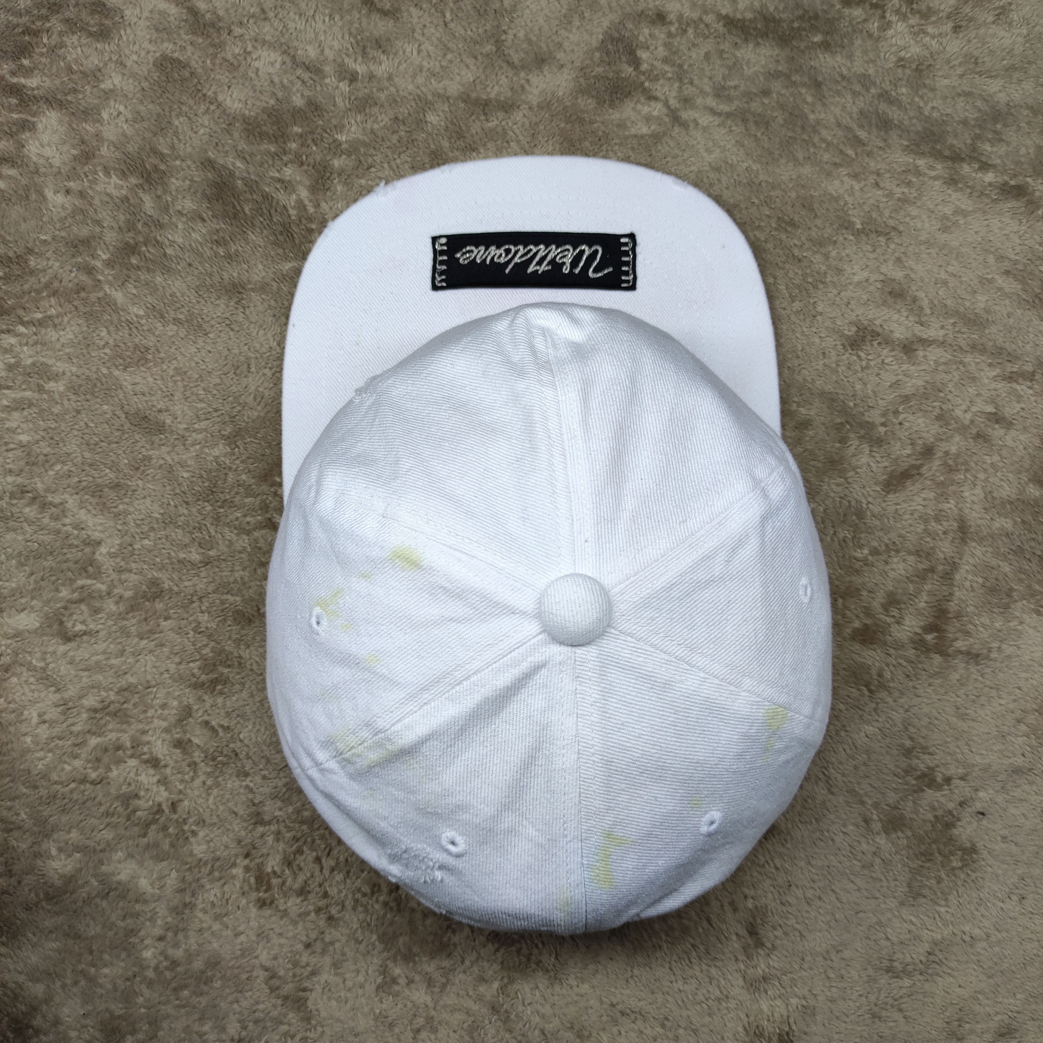 WE11DONE WE11DONE distressed style Cap Size ONE SIZE - 5 Thumbnail