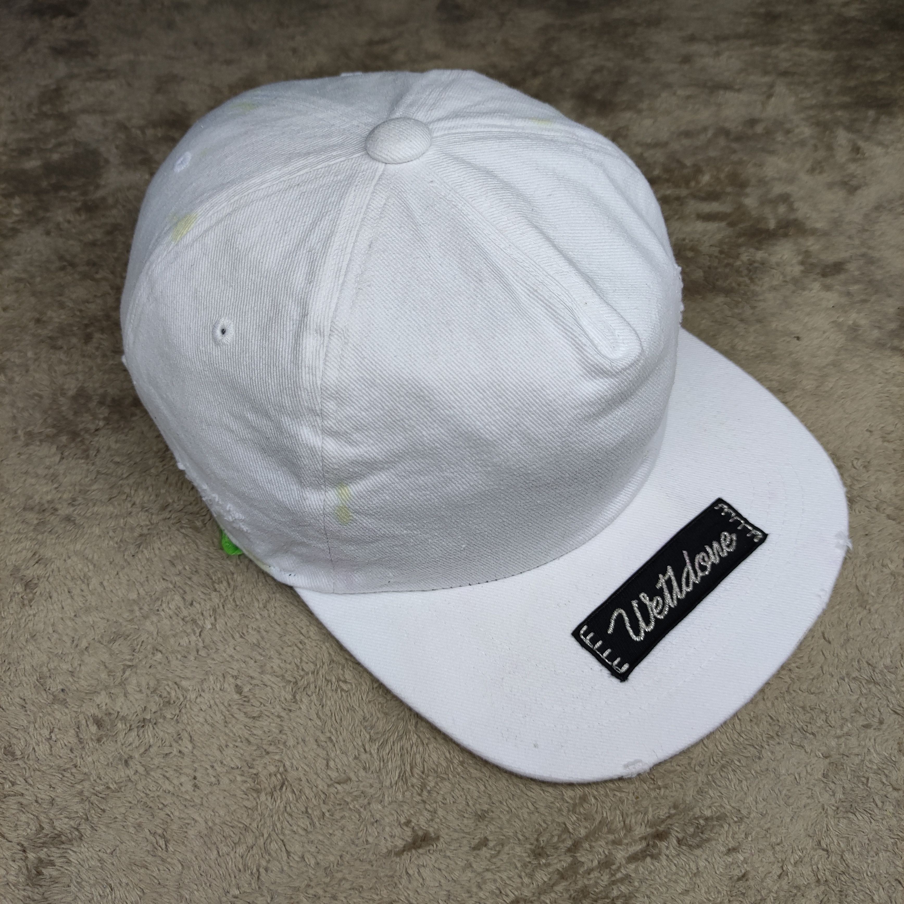 WE11DONE WE11DONE distressed style Cap Size ONE SIZE - 1 Thumbnail