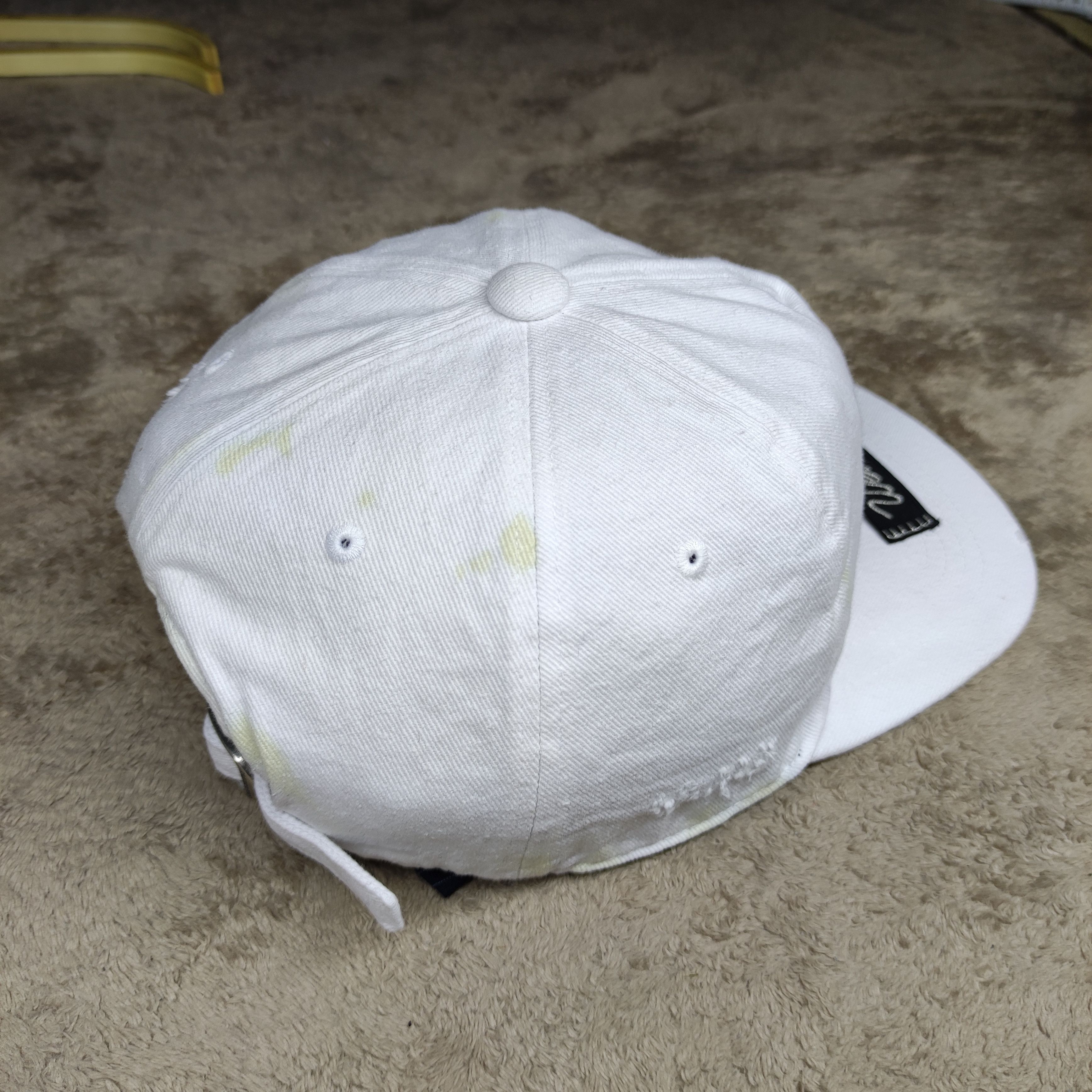 WE11DONE WE11DONE distressed style Cap Size ONE SIZE - 4 Thumbnail