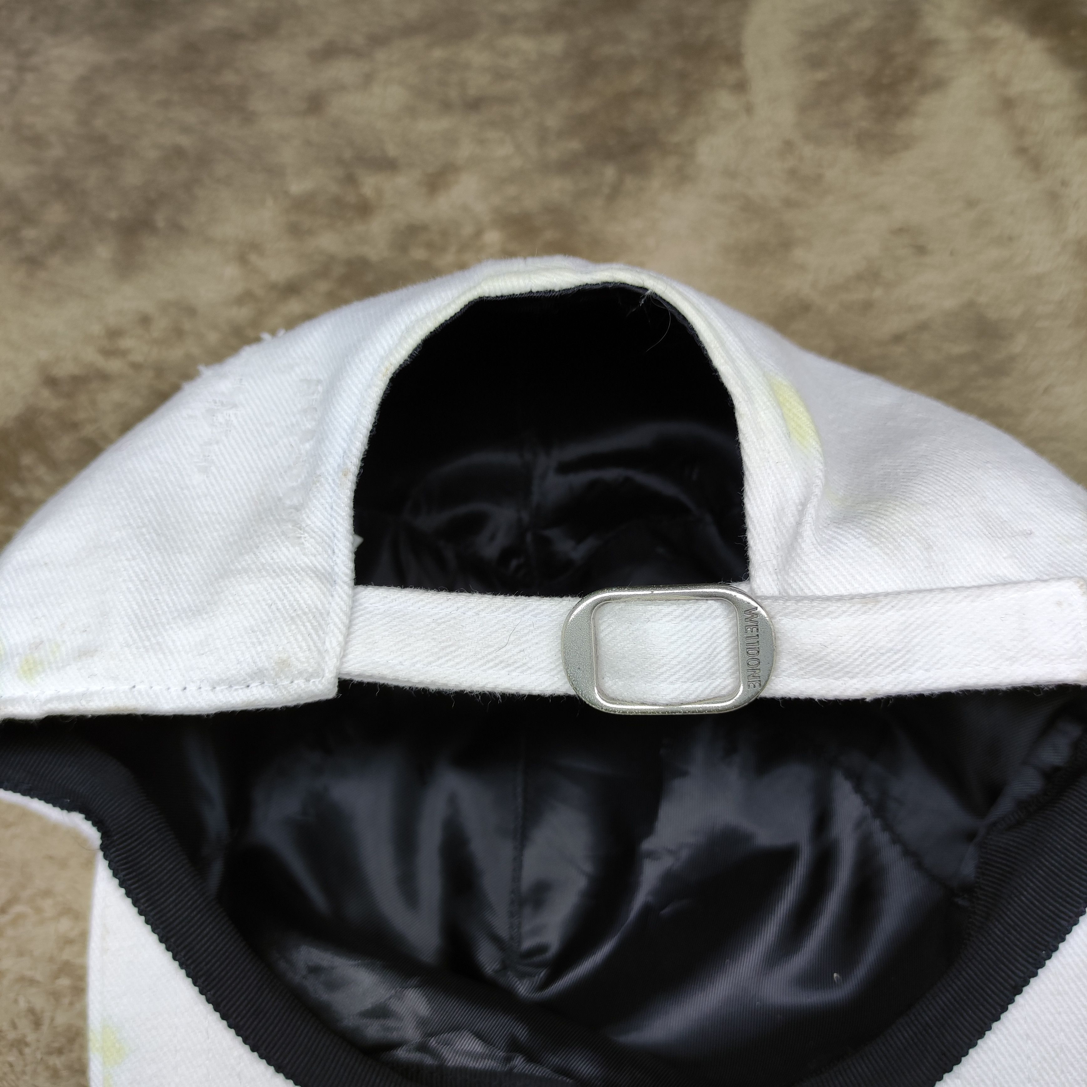 WE11DONE WE11DONE distressed style Cap Size ONE SIZE - 9 Thumbnail