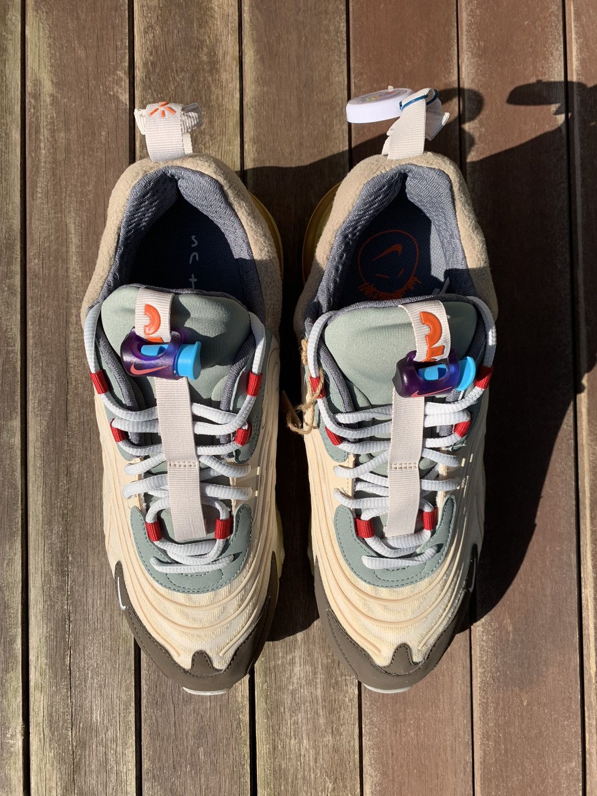 Nike × Travis Scott Air Max 270 React ENG Cactus Trails Size US 9.5 / EU 42-43 - 6 Thumbnail