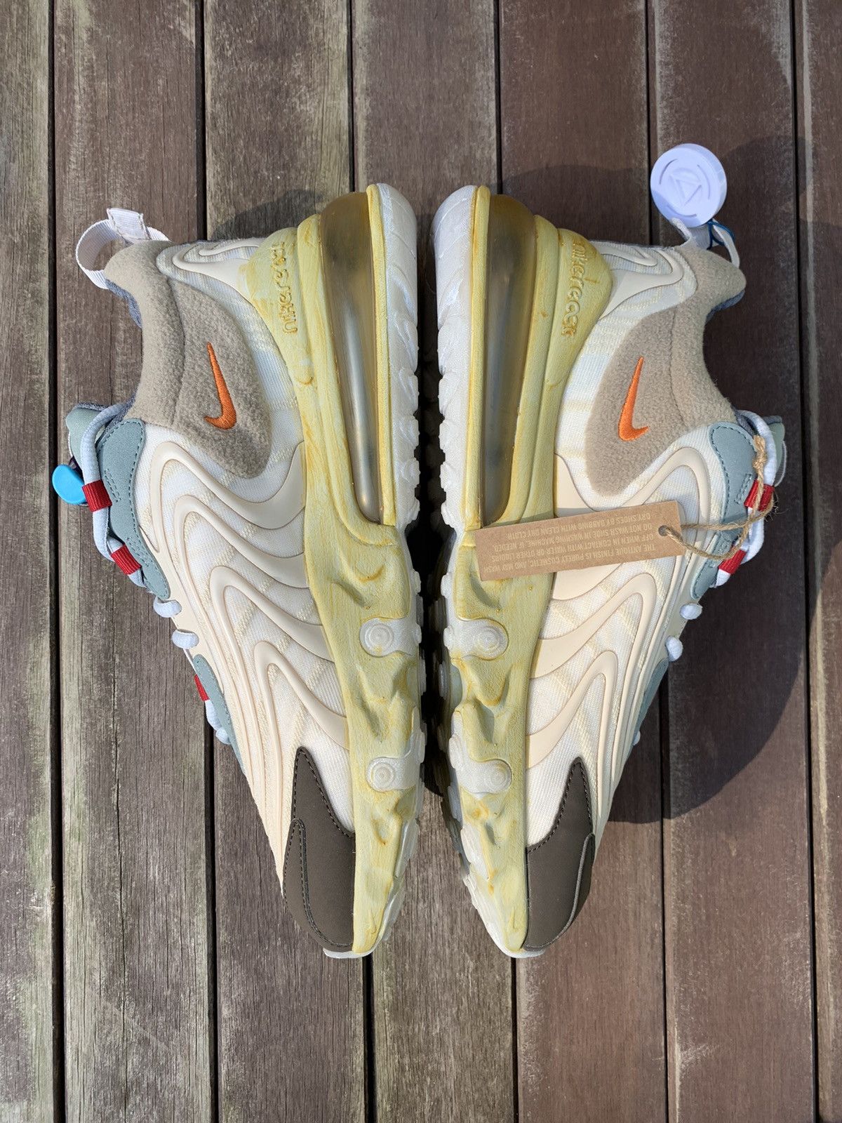 Nike × Travis Scott Air Max 270 React ENG Cactus Trails Size US 9.5 / EU 42-43 - 7 Thumbnail