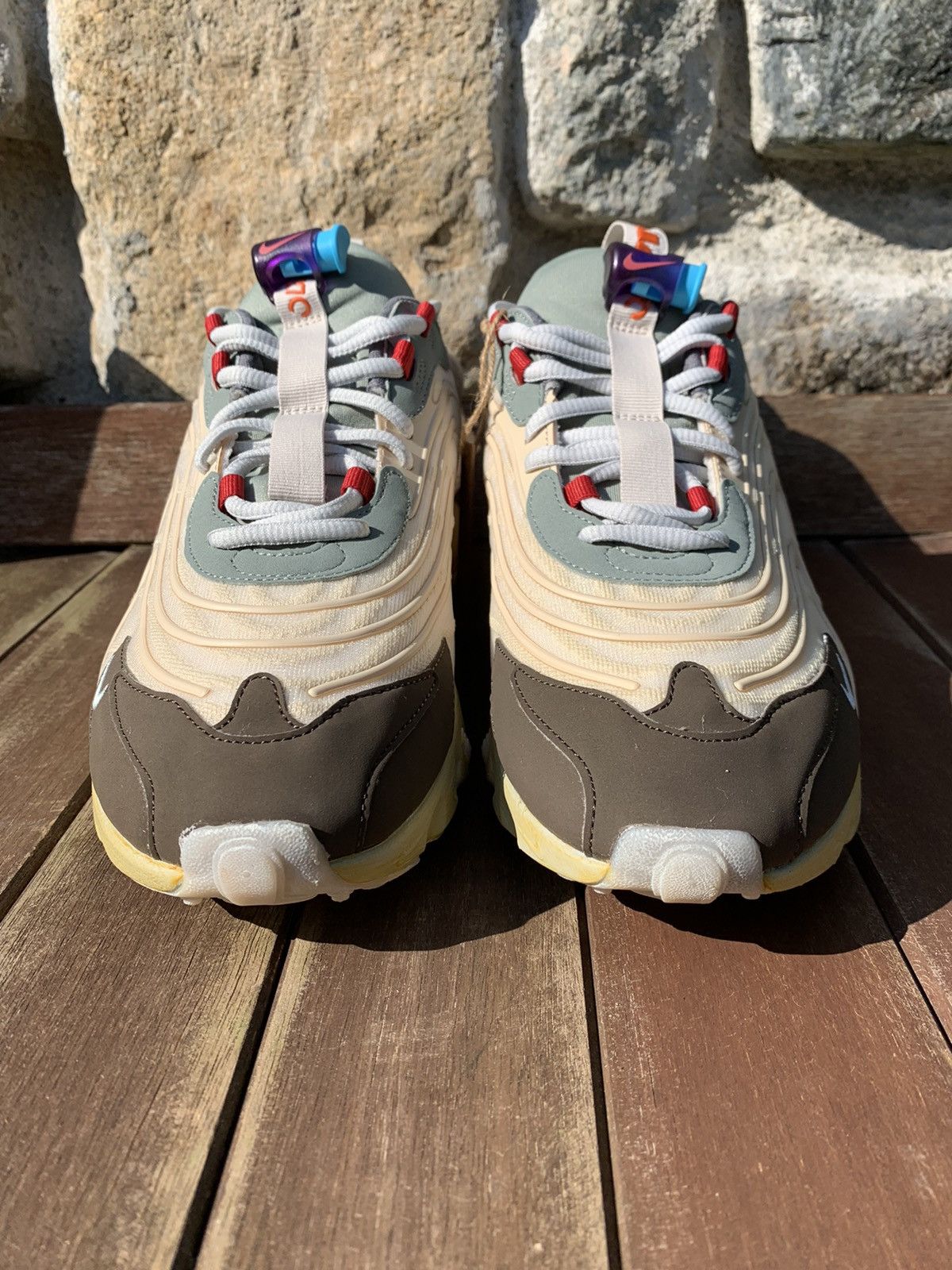 Nike × Travis Scott Air Max 270 React ENG Cactus Trails Size US 9.5 / EU 42-43 - 3 Thumbnail