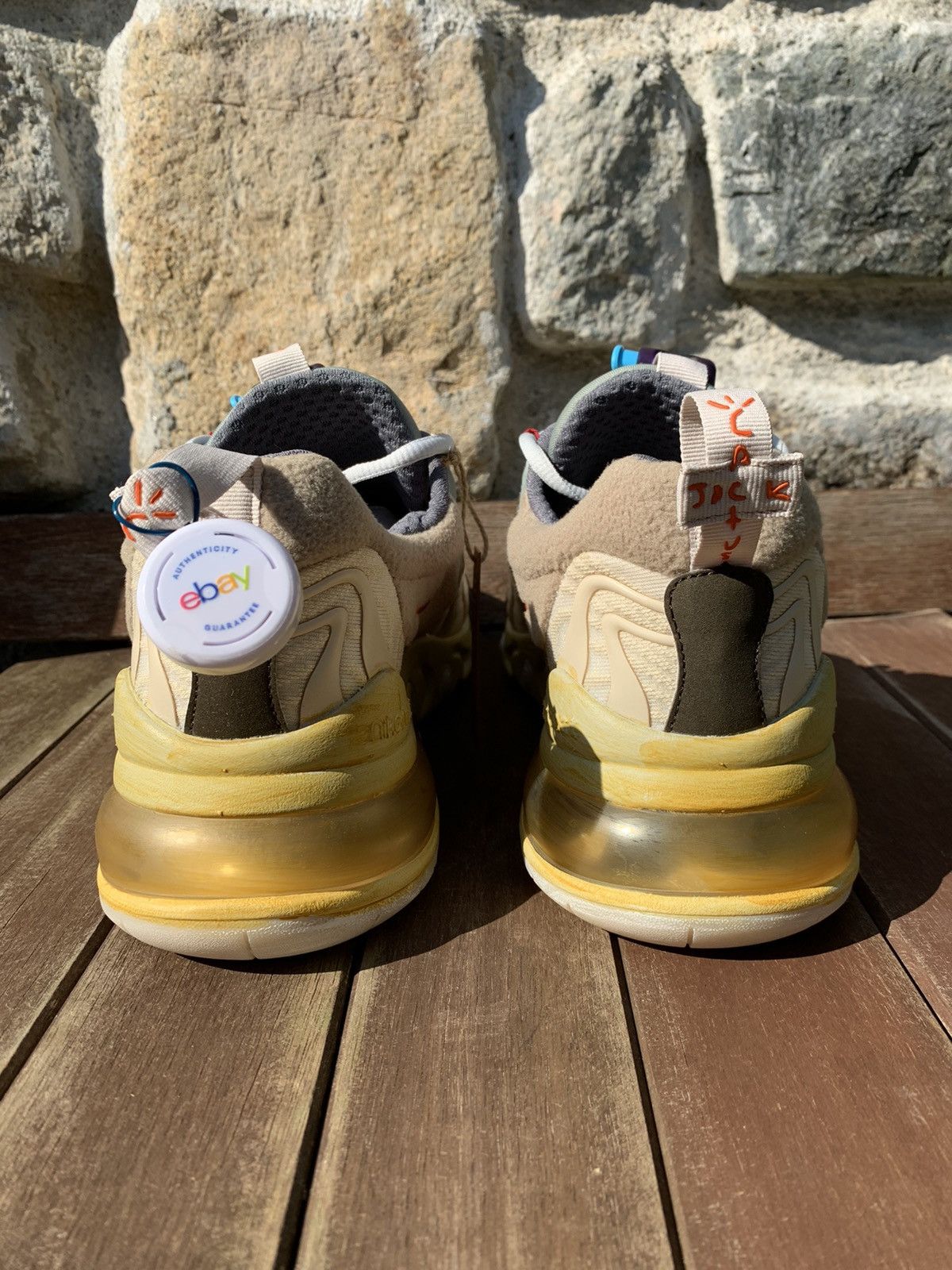 Nike × Travis Scott Air Max 270 React ENG Cactus Trails Size US 9.5 / EU 42-43 - 5 Thumbnail