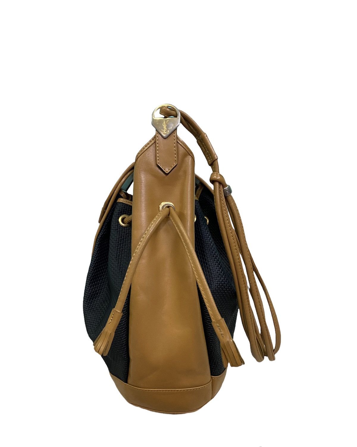Yves Saint Laurent AUTHENTIC VINTAGE YVES SAINT LAURENT BUCKET BAG Size ONE SIZE - 6 Thumbnail