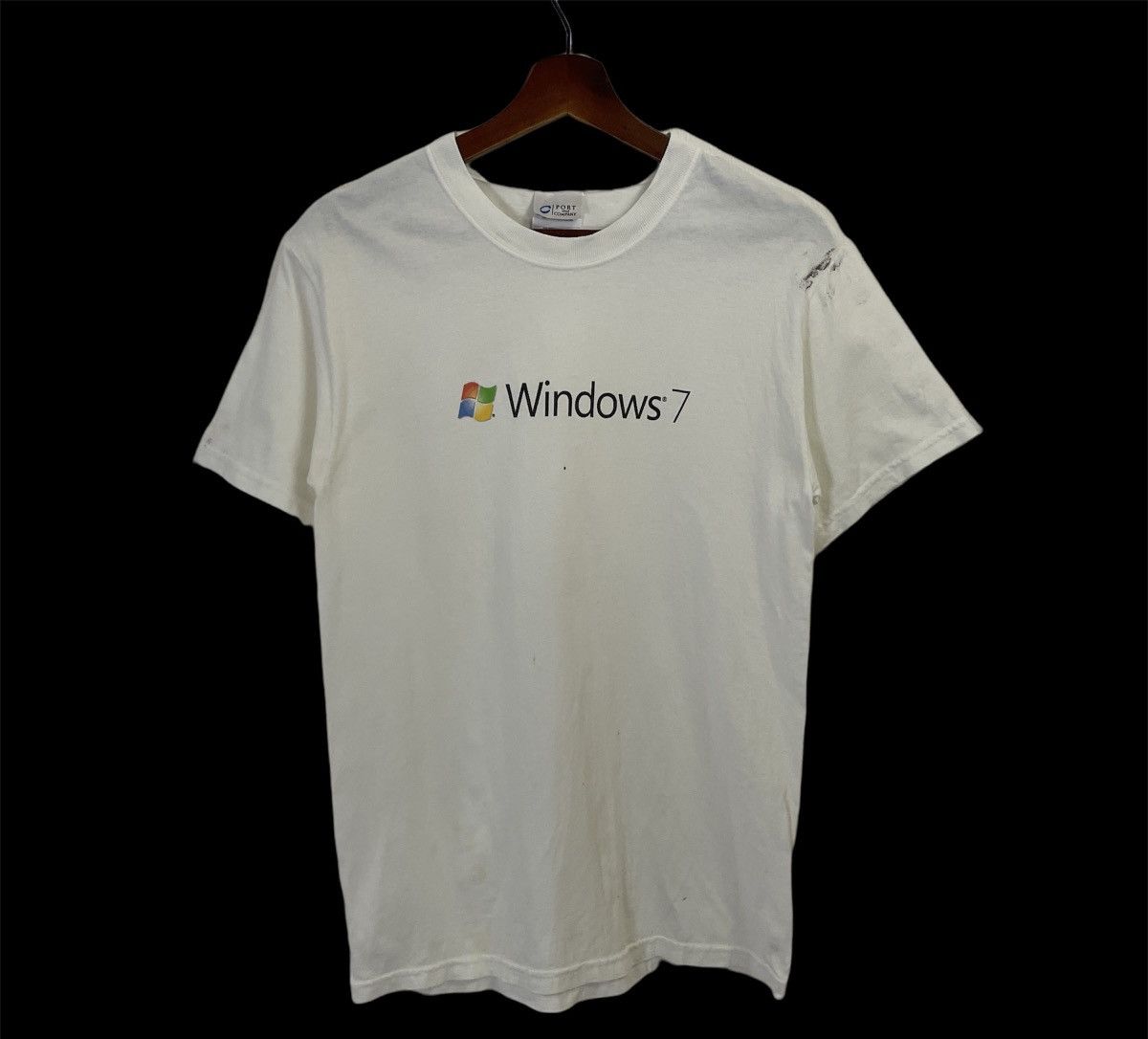 Microsoft Vintage Window 7 Big Logo Tee Size US S / EU 44-46 / 1 - 1 Thumbnail