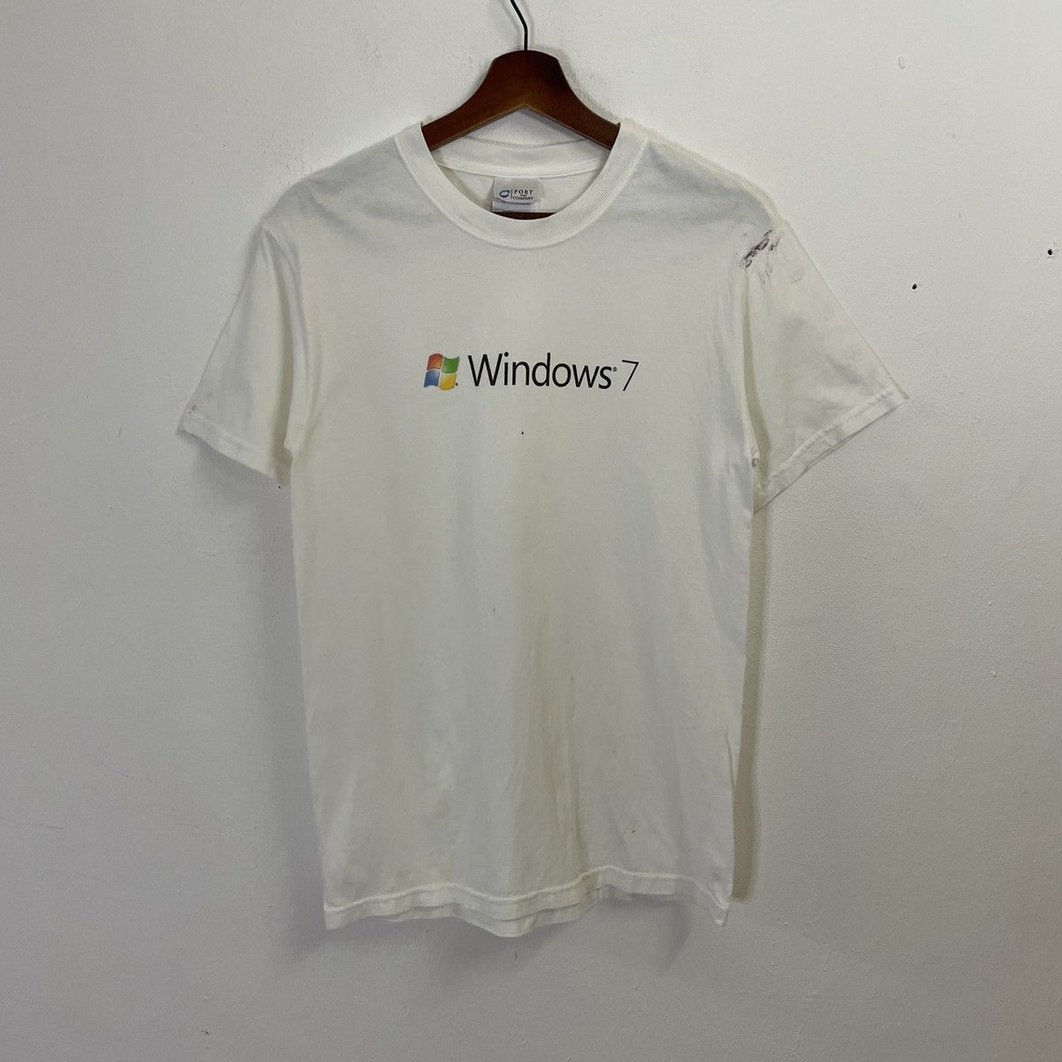 Microsoft Vintage Window 7 Big Logo Tee Size US S / EU 44-46 / 1 - 2 Thumbnail