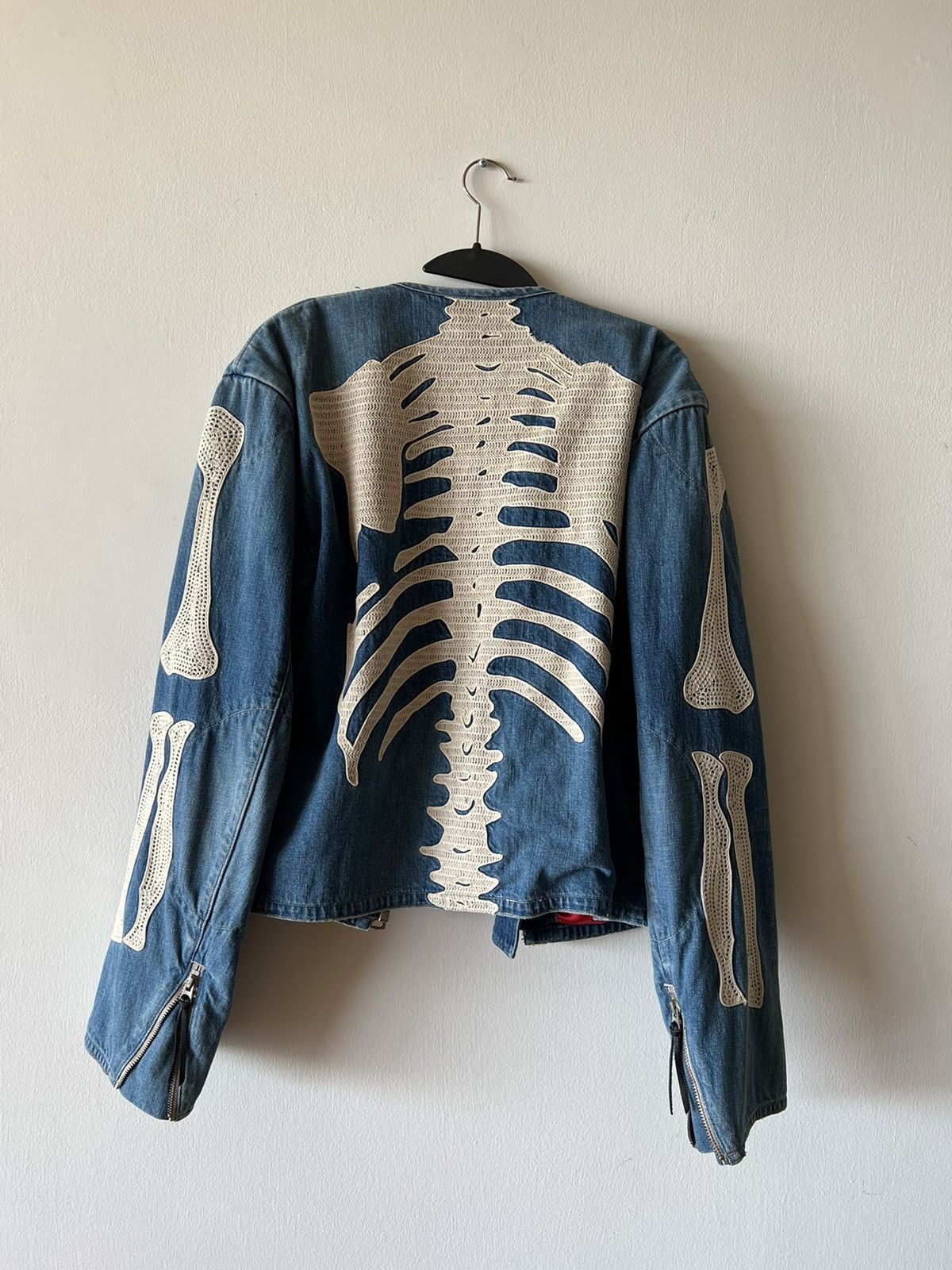Kapital Kountry KAPITAL KOUNTRY SKELETON DENIM JACKET REVERSIBLE Size US XL / EU 56 / 4 - 2 Thumbnail