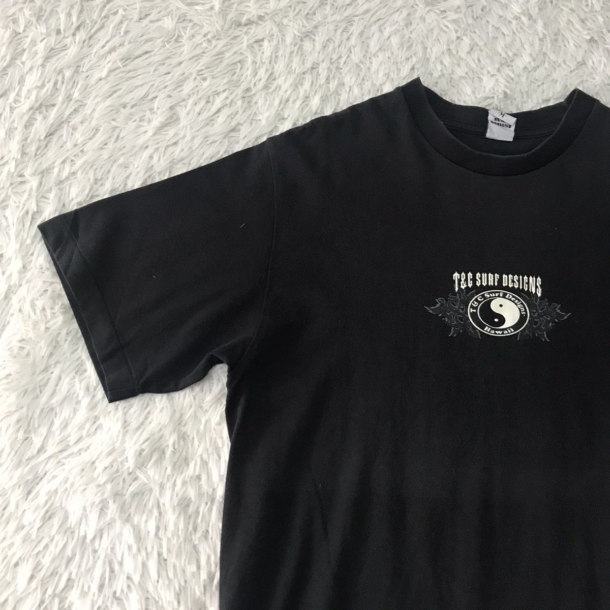 Vintage 💥Steals💥Vtg Nice Printed T&C Surf Designs Tee Size US M / EU 48-50 / 2 - 6 Thumbnail
