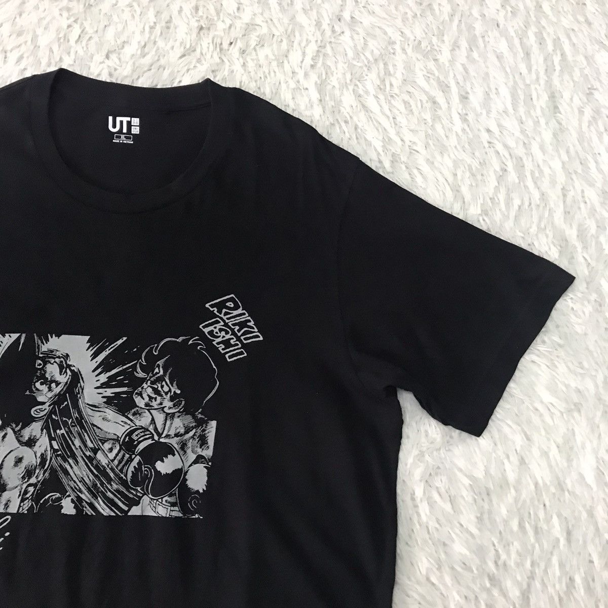 Anime 💥Steals💥Nice Cartoon Rikishi vs Yabuki Tee Size US XL / EU 56 / 4 - 5 Thumbnail