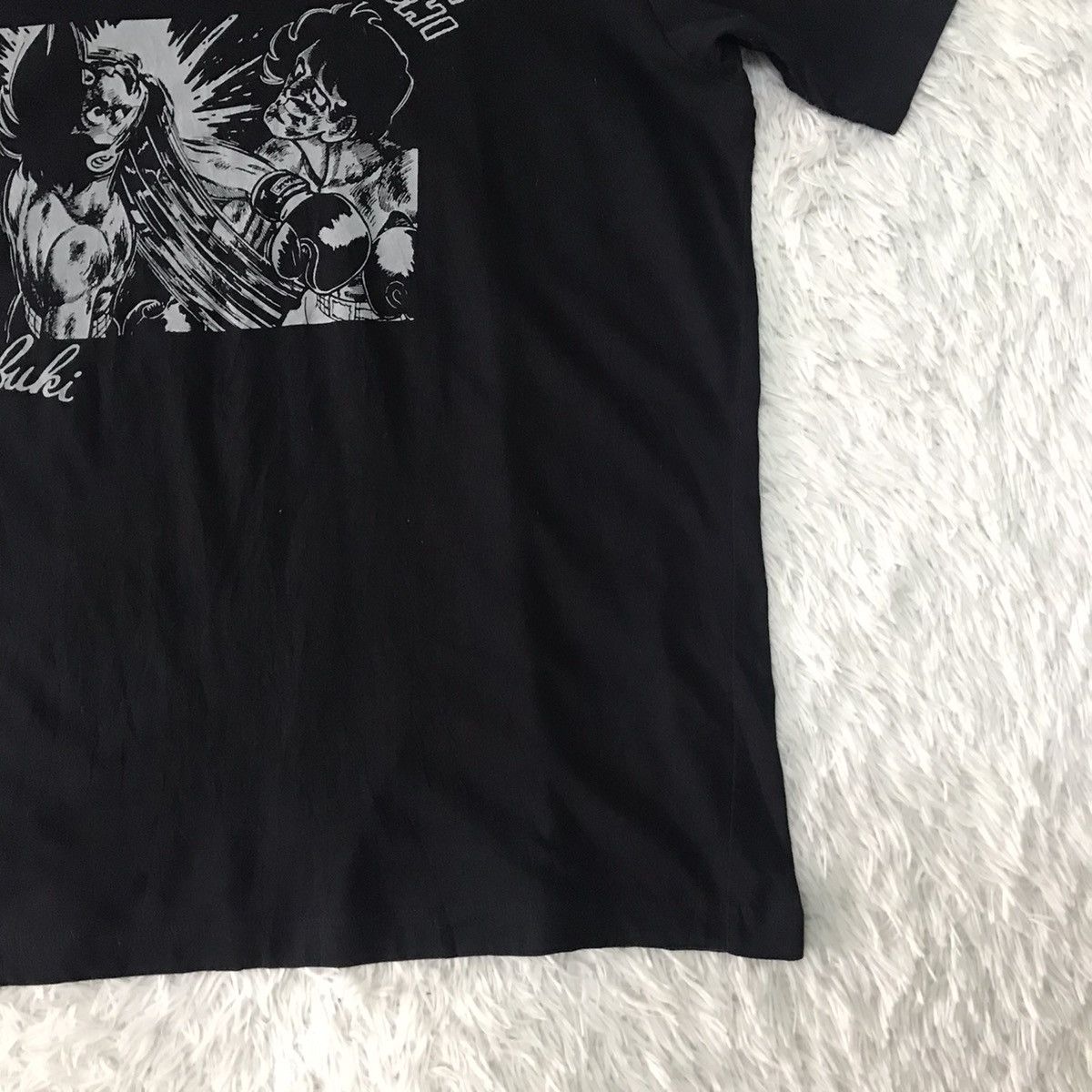 Anime 💥Steals💥Nice Cartoon Rikishi vs Yabuki Tee Size US XL / EU 56 / 4 - 4 Thumbnail