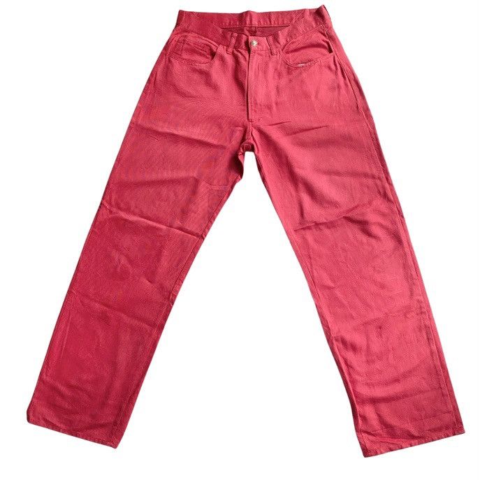 Yohji Yamamoto Y’s for men cotton/rayon red pants Size US 32 / EU 48 - 1 Thumbnail