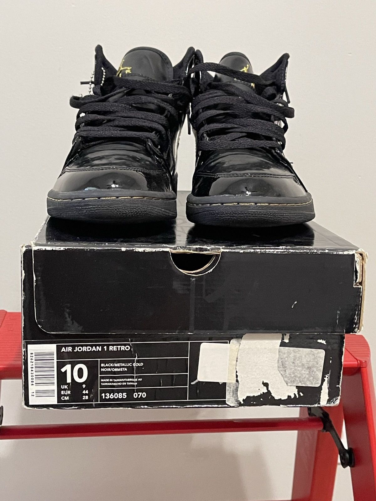 Jordan Brand × Nike × Vintage Air Jordan 1 Retro PL 2003 Metallic Gold ...