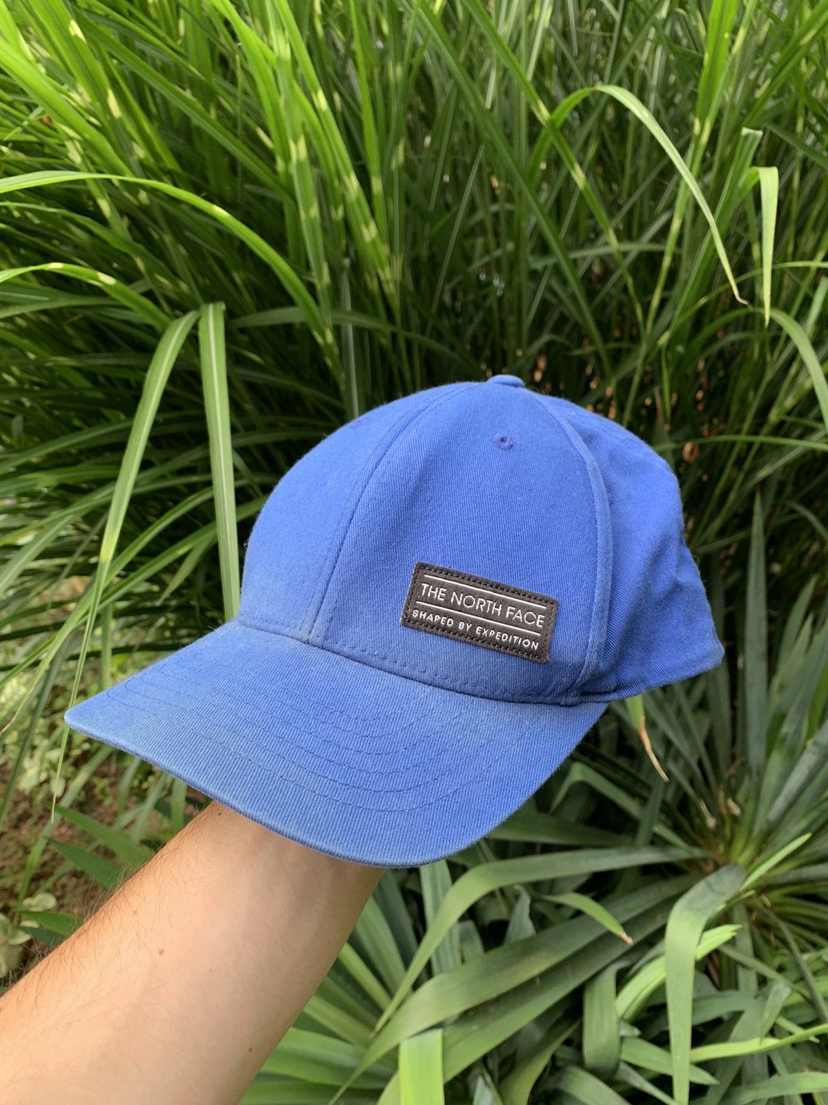 The North Face The North Face Flexfit Blue Hat Cap Grailed