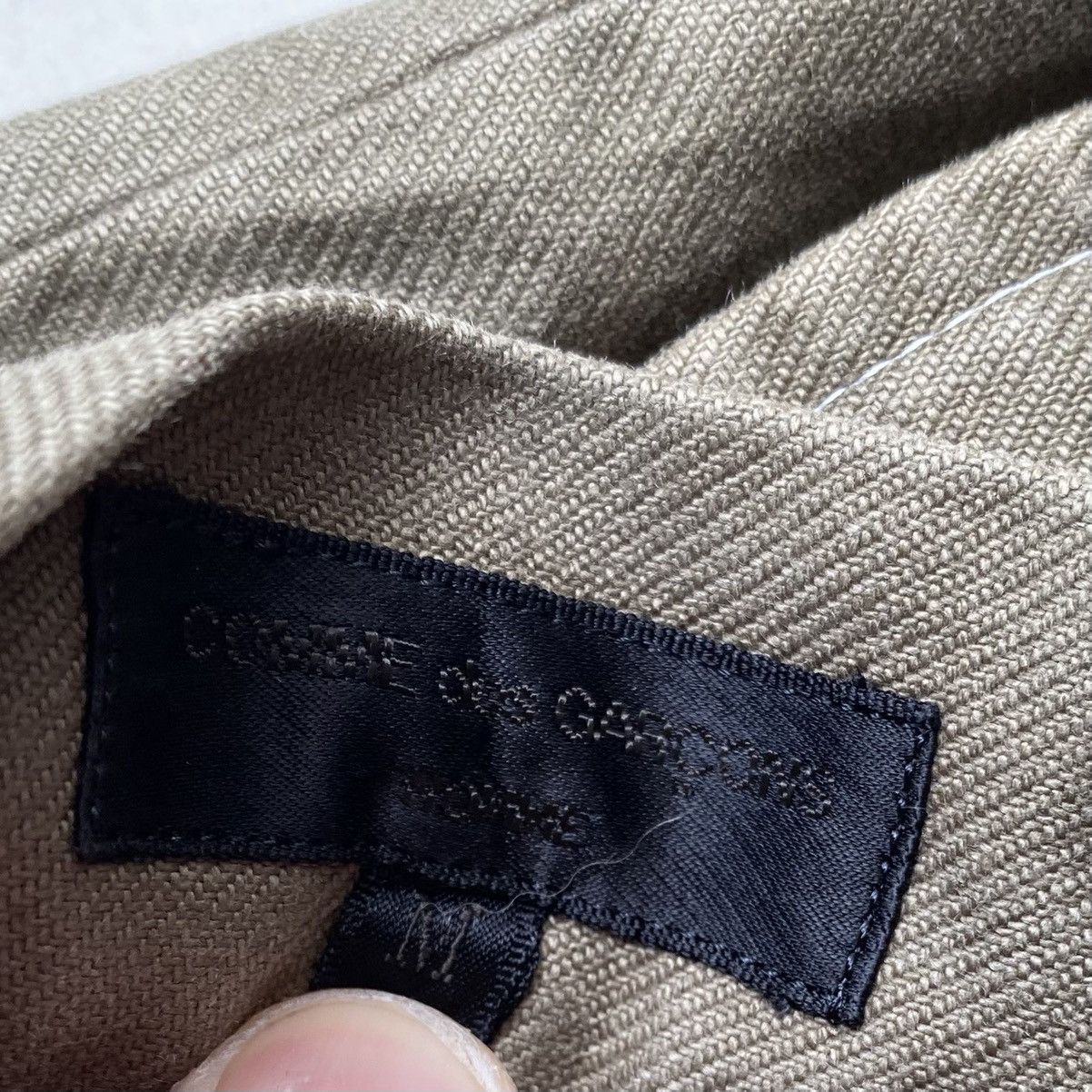 Comme des Garcons Overdye Brown Chino Pants Size US 31 - 3 Thumbnail