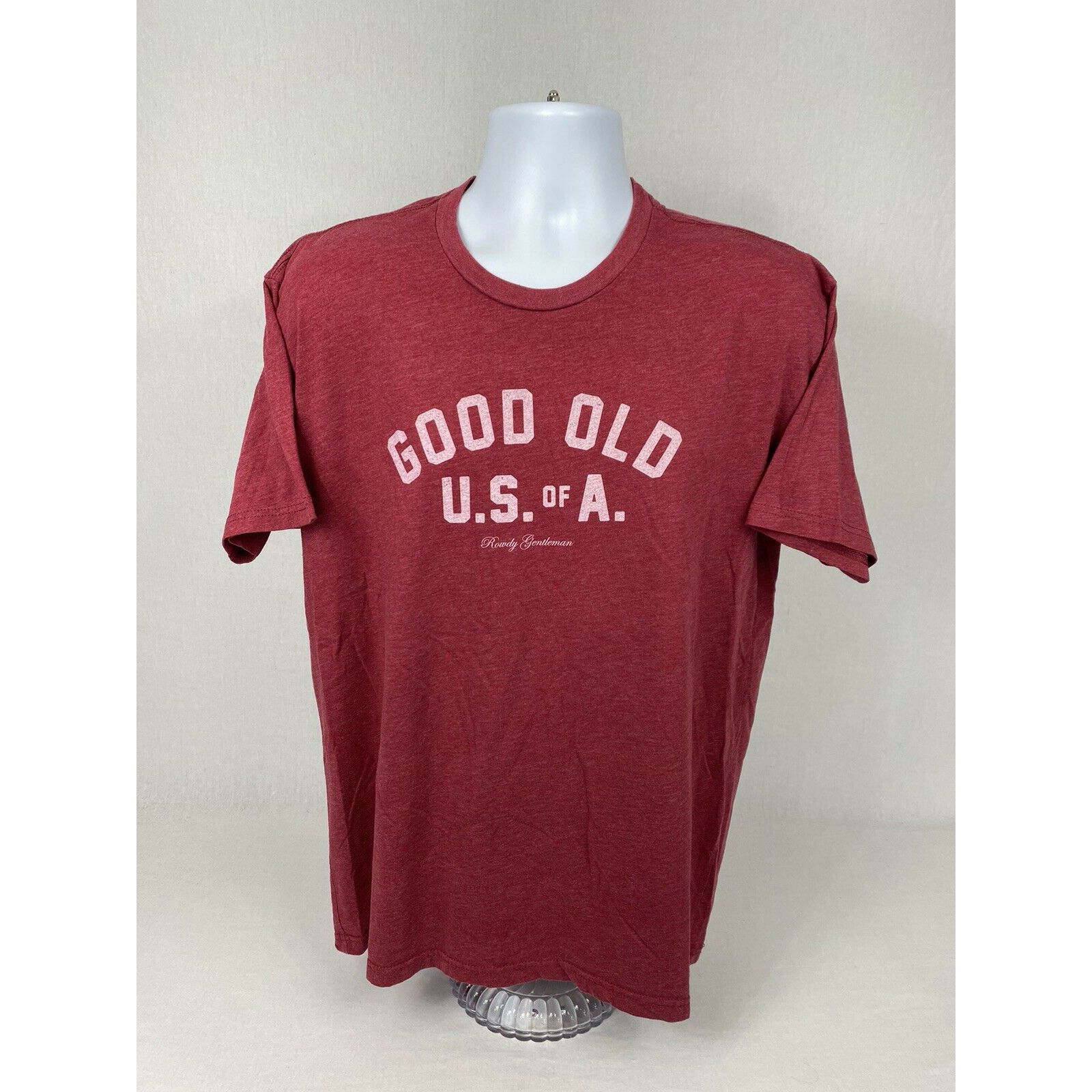 T-shirt Rowdy Gentleman Taille XXL - Bleu Marine, Occasion Très Bon état