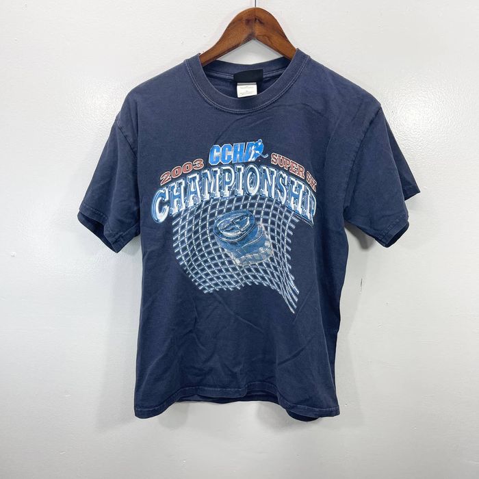 Vintage VINTAGE 2003 CCHA Ice Hockey Tournament Shirt Grailed